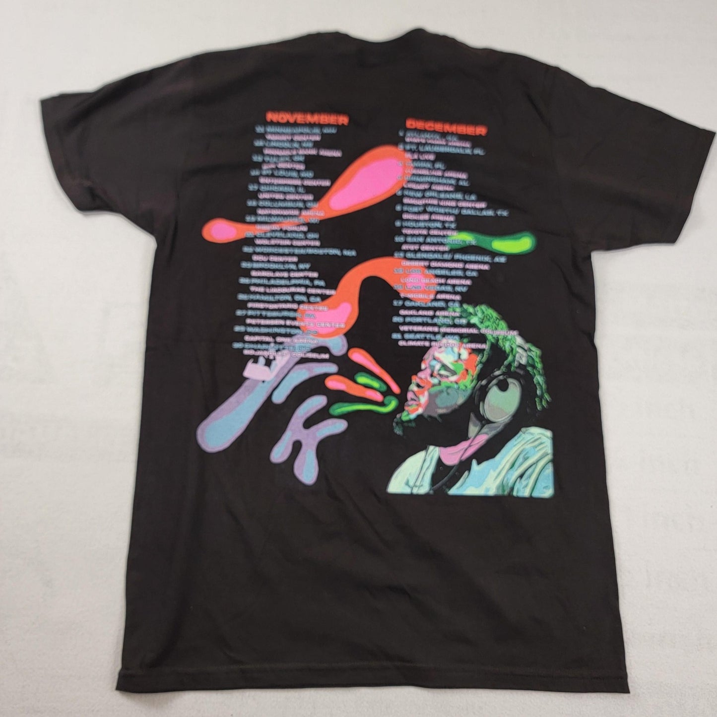 3 Pack Streetwear Tees Mens Medium Bobby Shmurda/Rod Wave/AOTP Deluxe