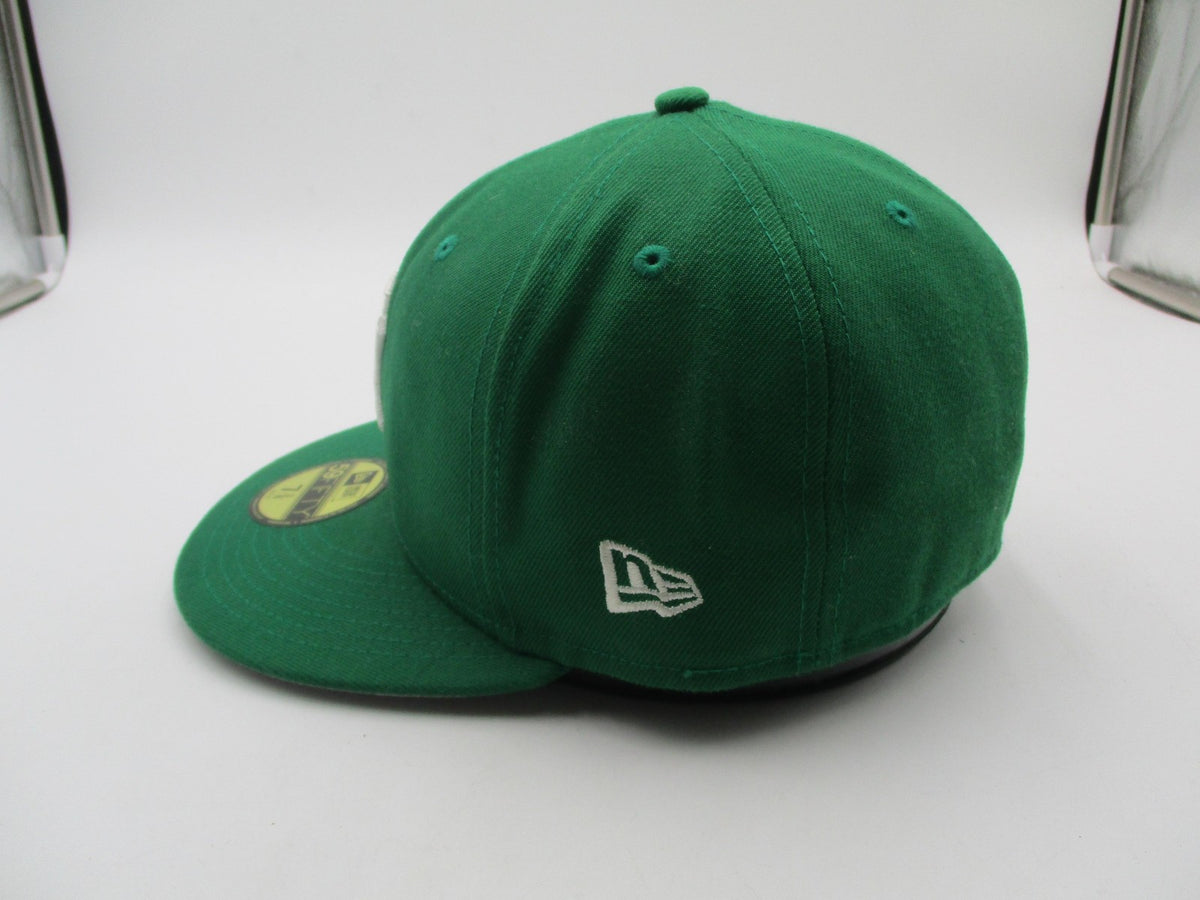 New York Yankees Hat Cap Fitted Mens 7 3/8 Green MLB Baseball 59FIFTY New Era5