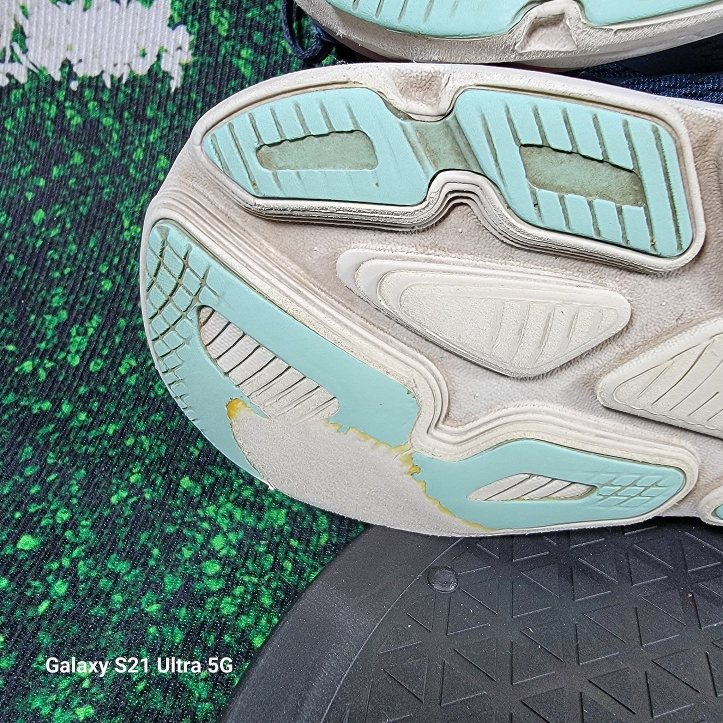 Hoka Bondi 7 'Real Teal Outer Space' Sz 11.5 1110518 RTOS