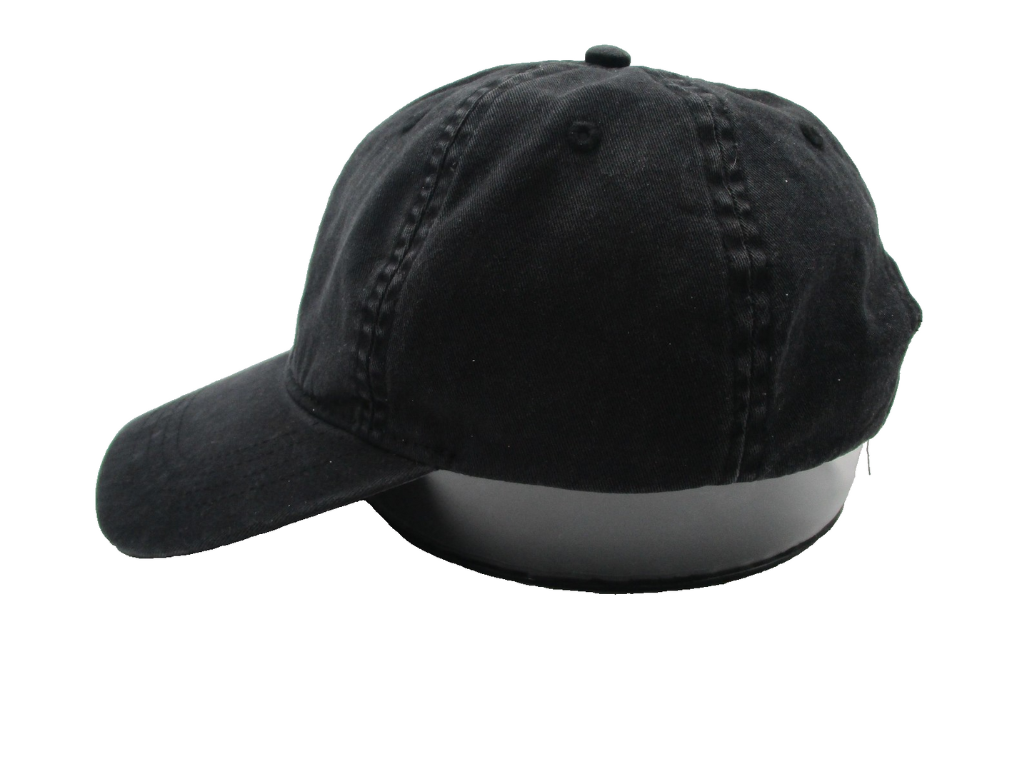 Middle Finger Hat Cap Strap Back Mens One Size Black Cotton Embroidered Funny1