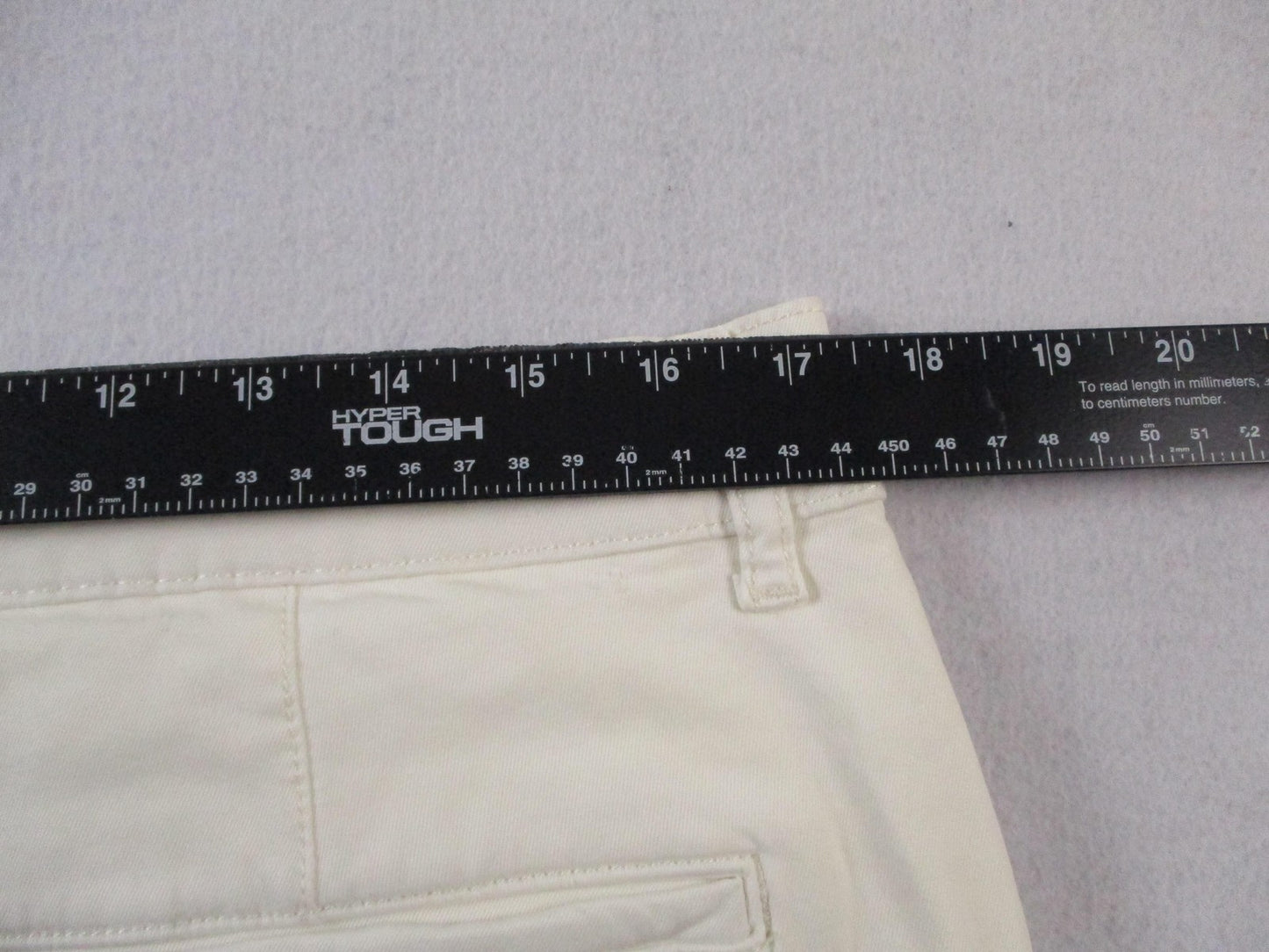 Warp + Weft Pants Mens 34x31 White LYS Lyon Pleated Trouser Chino Playa 14408