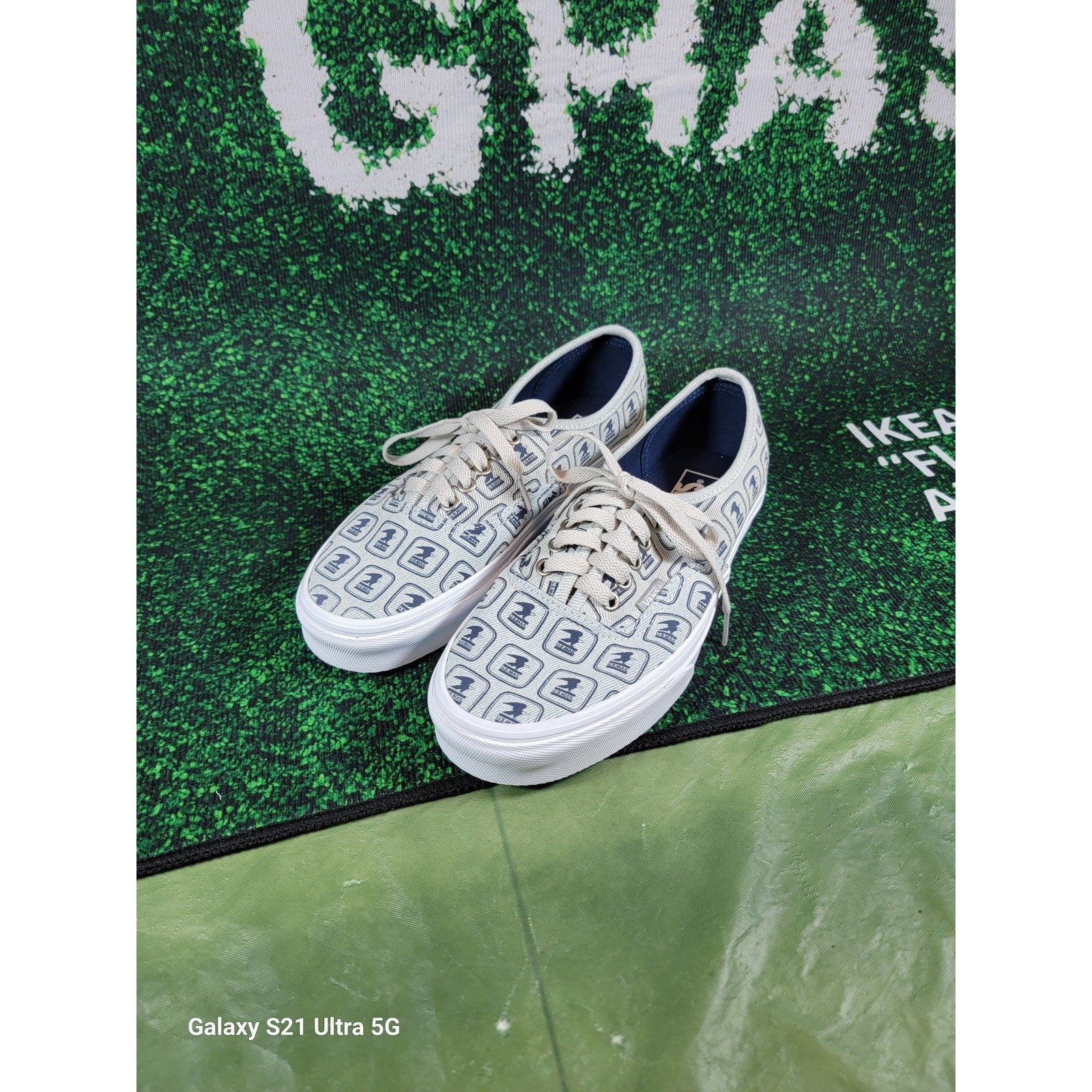 Vans USPS x Authentic 'Denim' Size 8.5 Mens VN0A5KRDJZ8 Original Box1