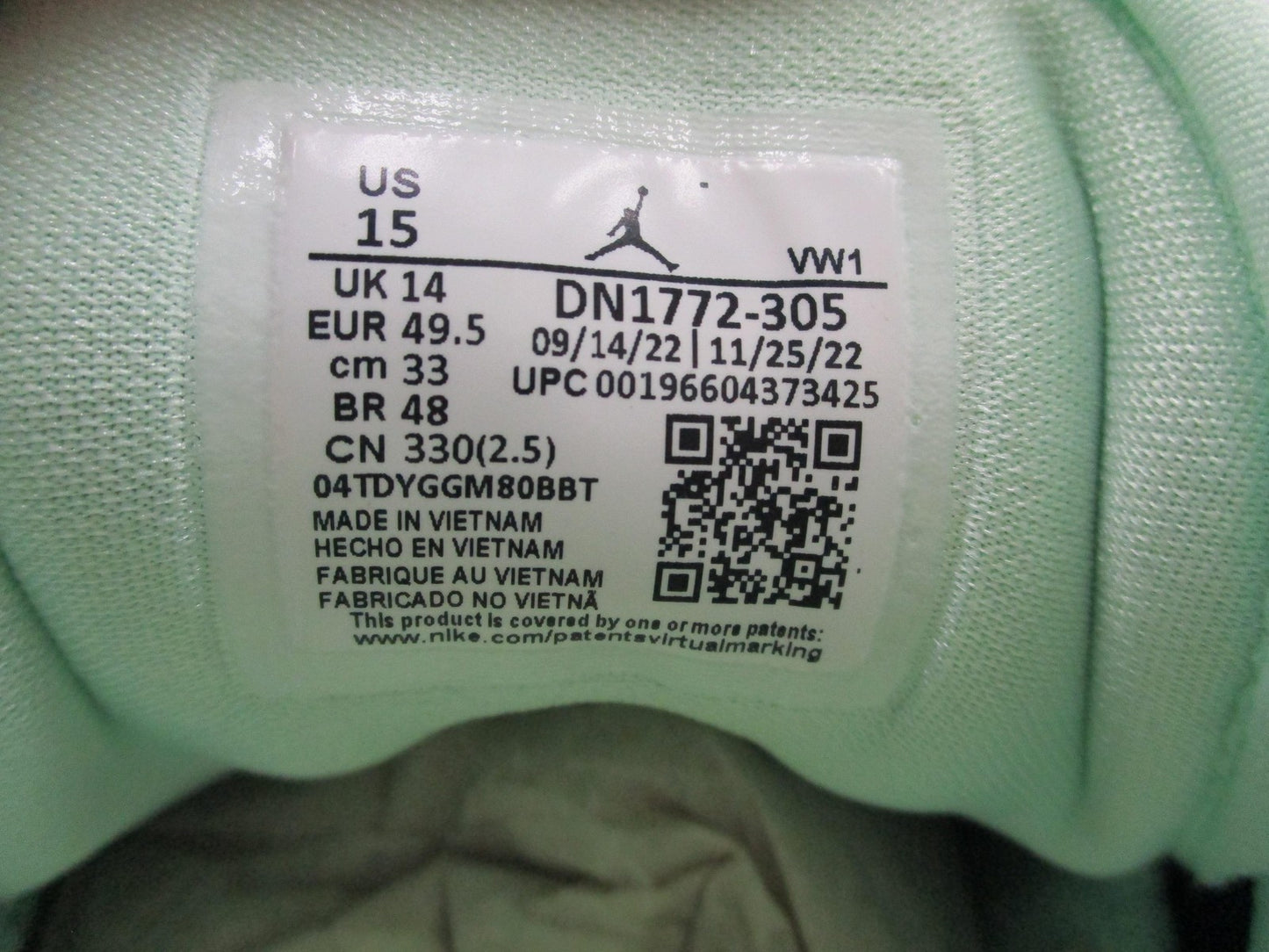 Jordan Luka 1 Shoes Mens Size 15 Green Purple Basketball Sneakers DN1772-305 1T19