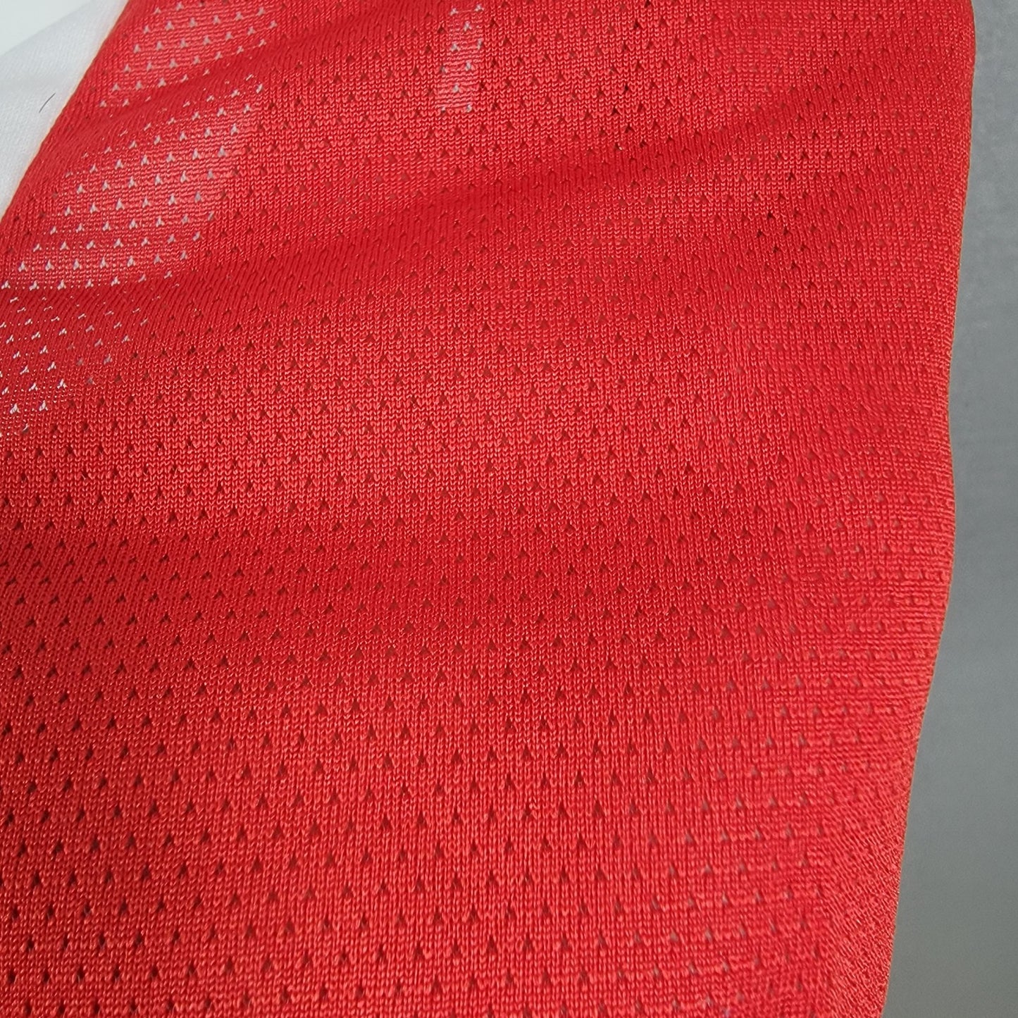 Peru Soccer Jersey OSFA Red White 5