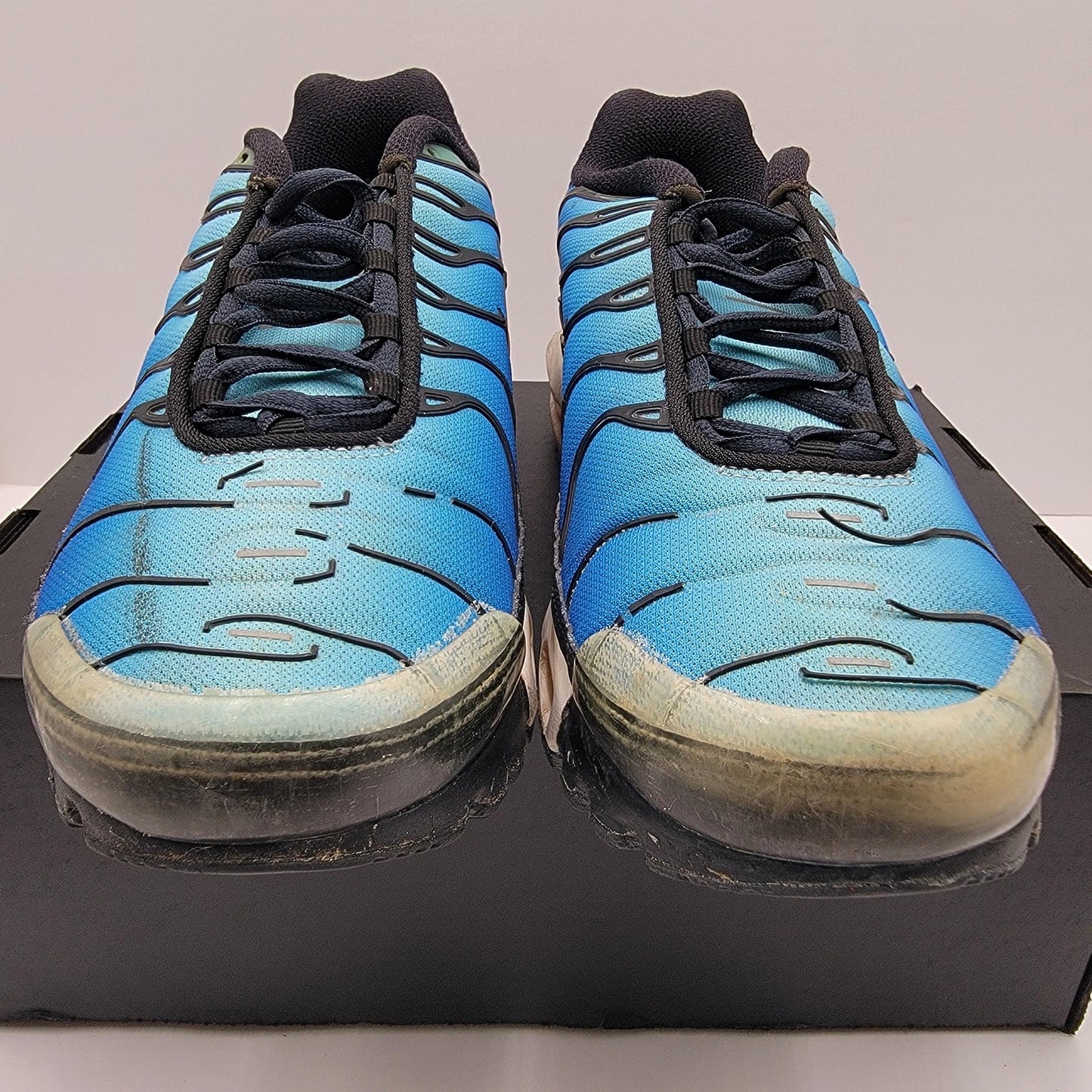 Nike Air Max Plus Tn Mens Size 11 Blue Black OG Hyper Blue 2018 BQ4629003