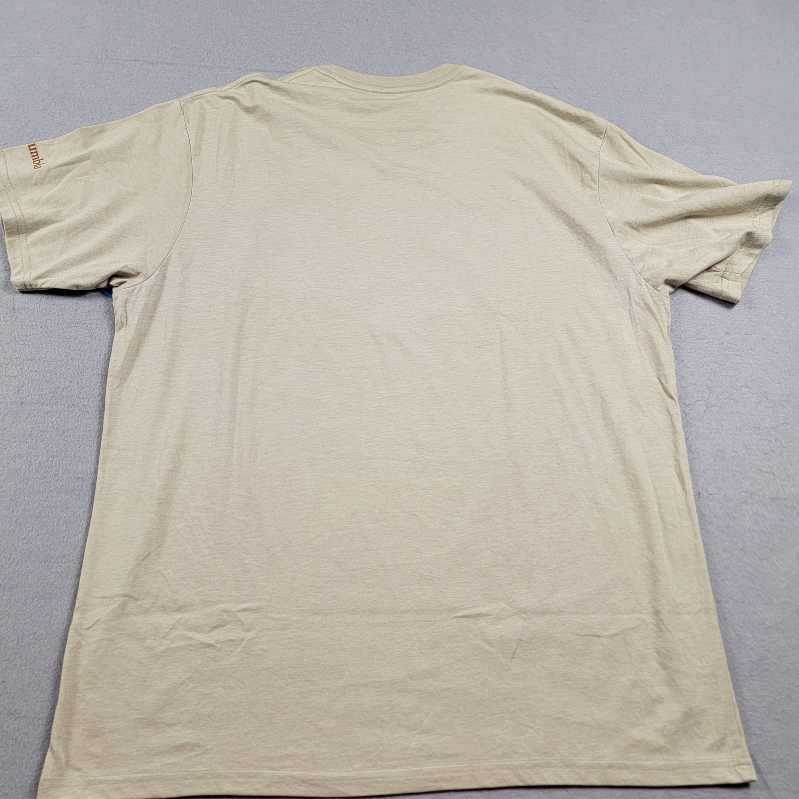 Columbia Shirt Mens XL Pacific Northwest Hiking Outdoor Tee Snoqualmie Falls 9372