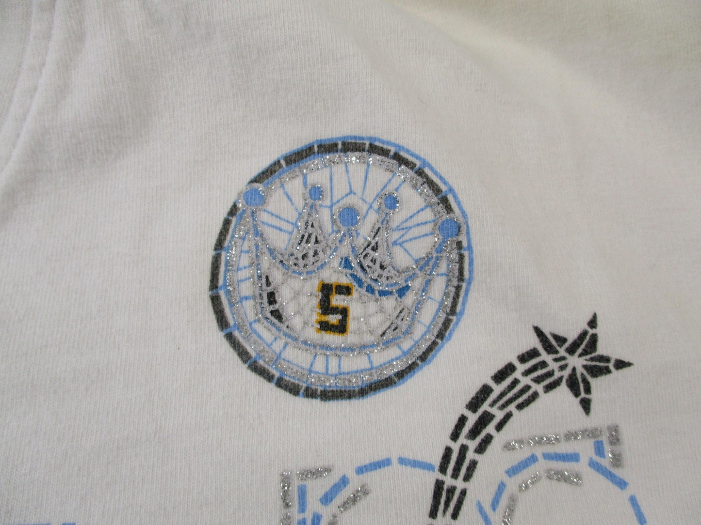 5ive Jungle & Co Walk of Life Kings County Tee Men 2XL White Y2K Streetwear 15654