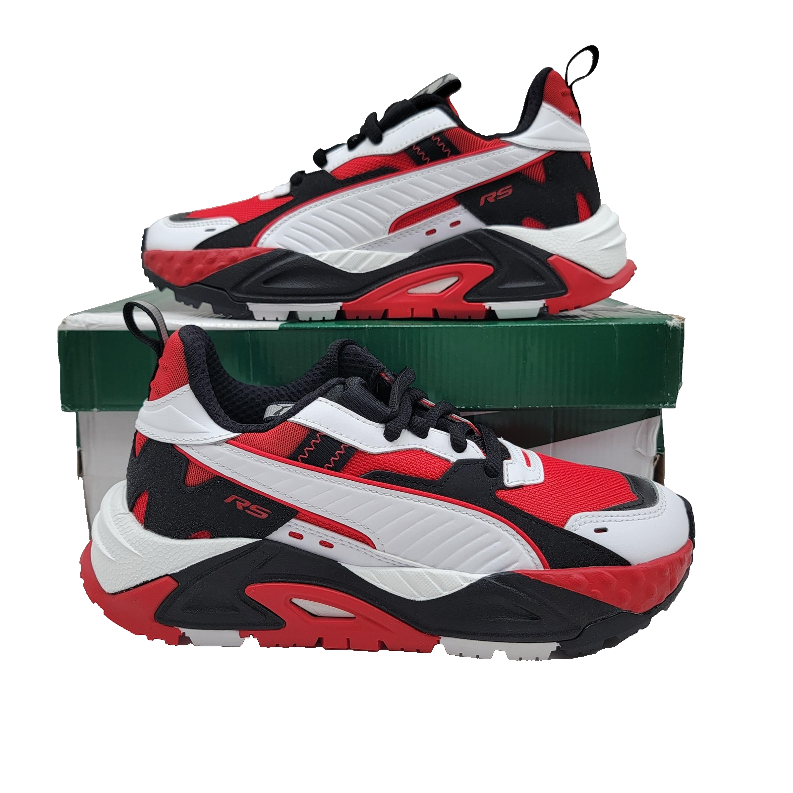 Puma RSTrck Super JR Shoes Youth Size 4.5 Athletic Running Sneakers 391578010