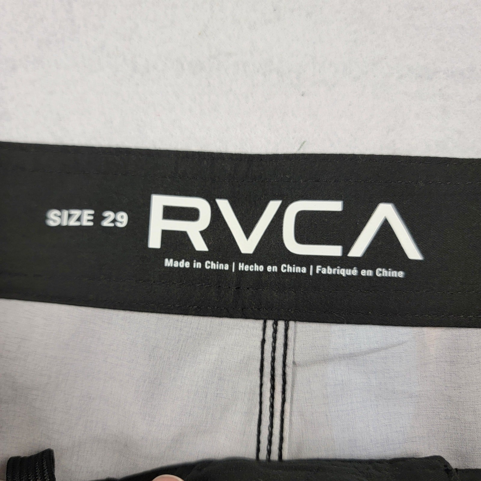 RVCA Men's VA Stretch 18" Floral Boardshorts Black Multi Size 29 NWT Surf Swim2