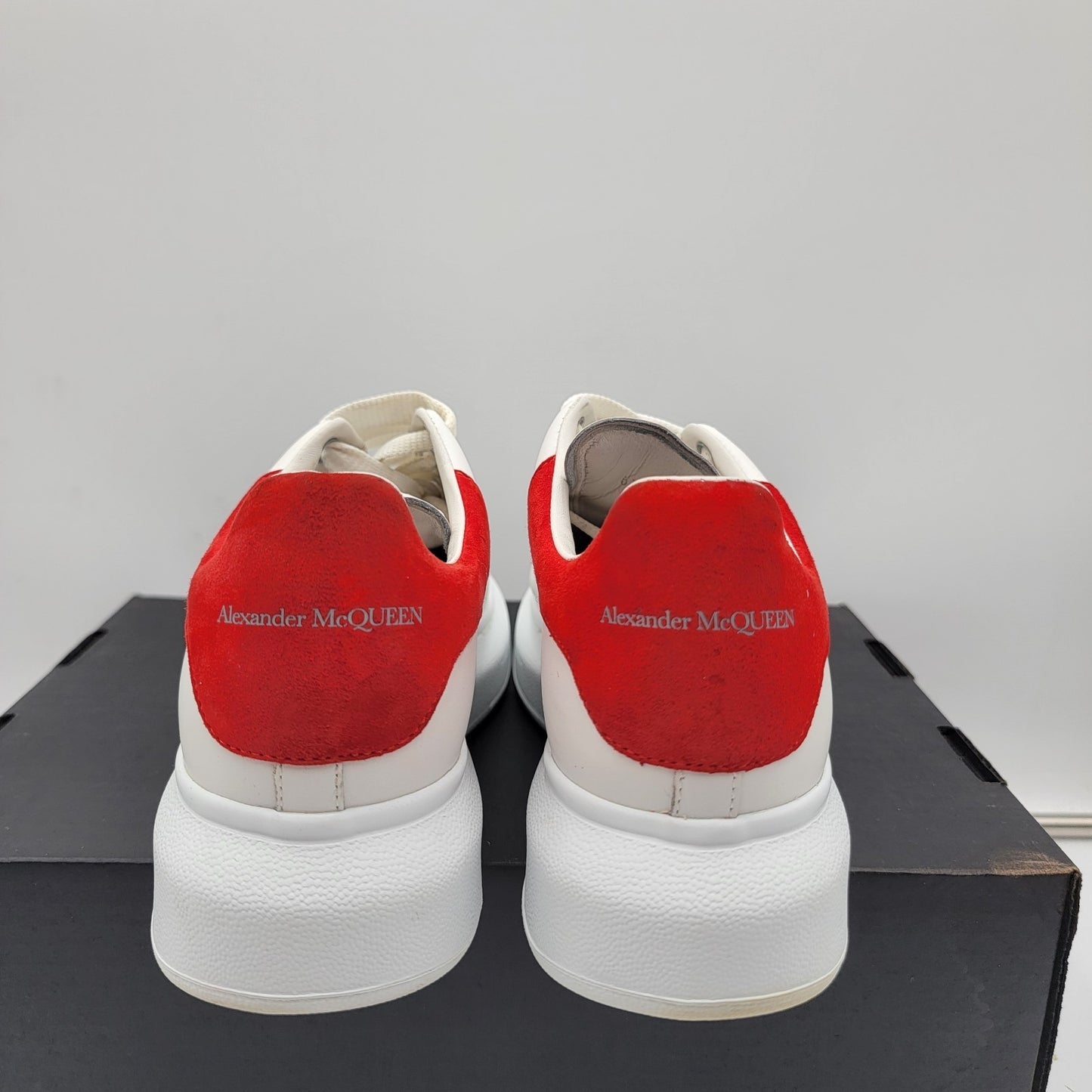 Alexander McQueen Oversized Sneaker Lush Red 553770 37