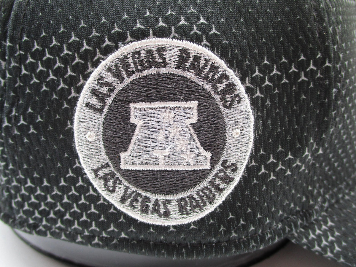Las Vegas Raiders Hat Cap Fitted Mens Large Black NFL Football New Era 39THIRTY10