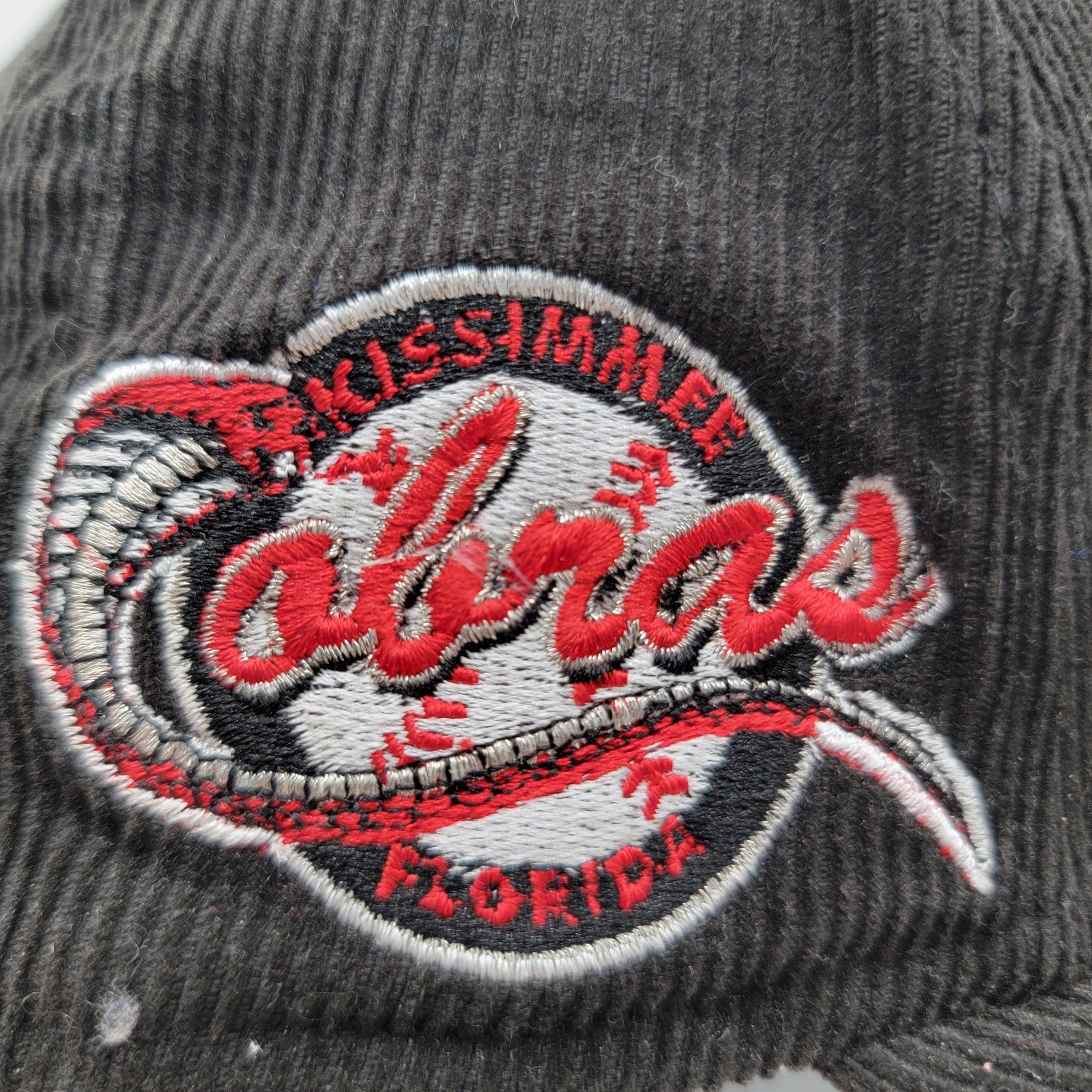 New Era 59FIFTY Kissimmee Cobras MiLB Hat Black Corduroy Fitted 7 5/8 MLB4