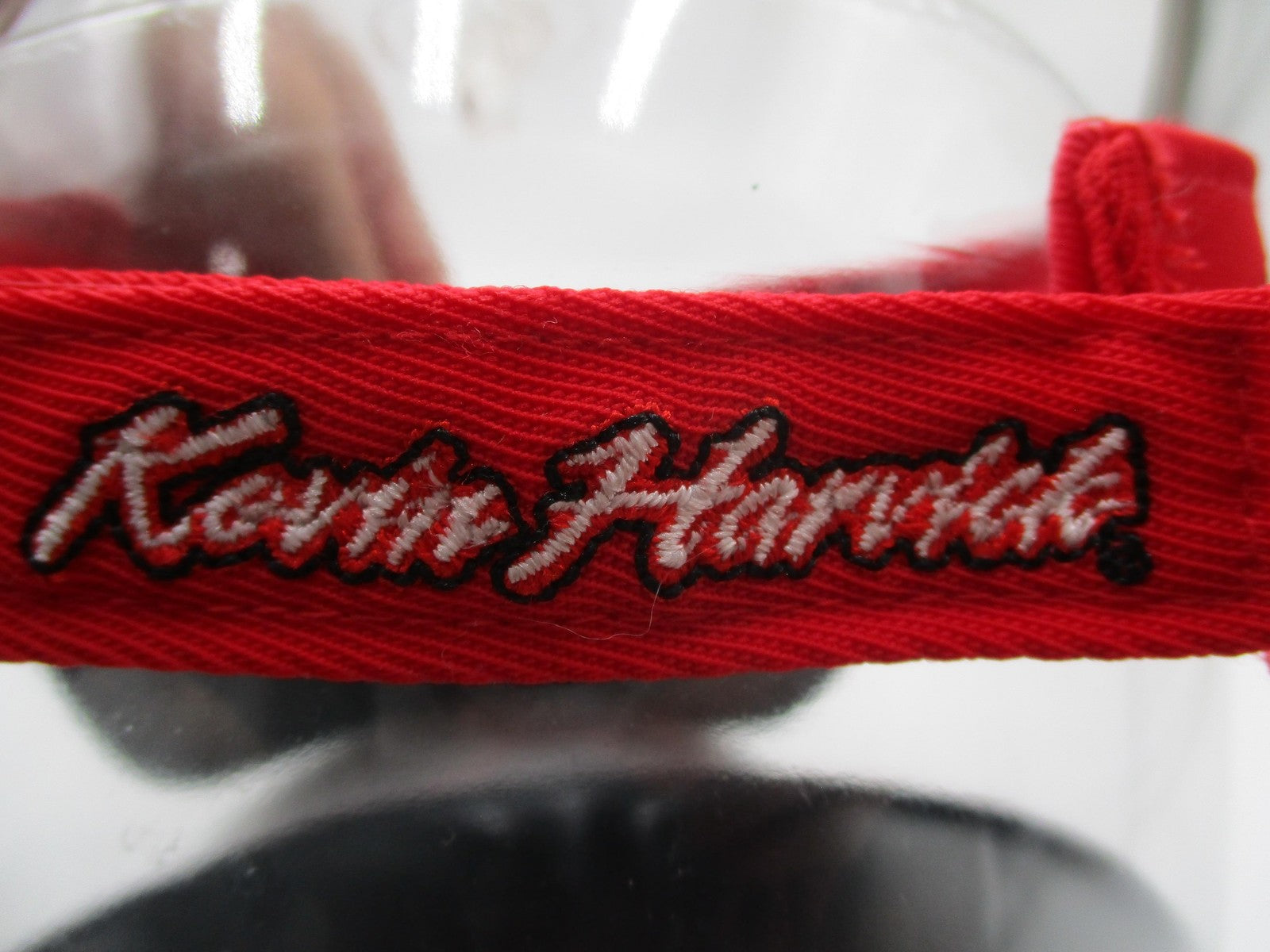 Kevin Harvick Budweiser Hat Cap Visor One Size Red NASCAR Auto Racing Mens Chase8