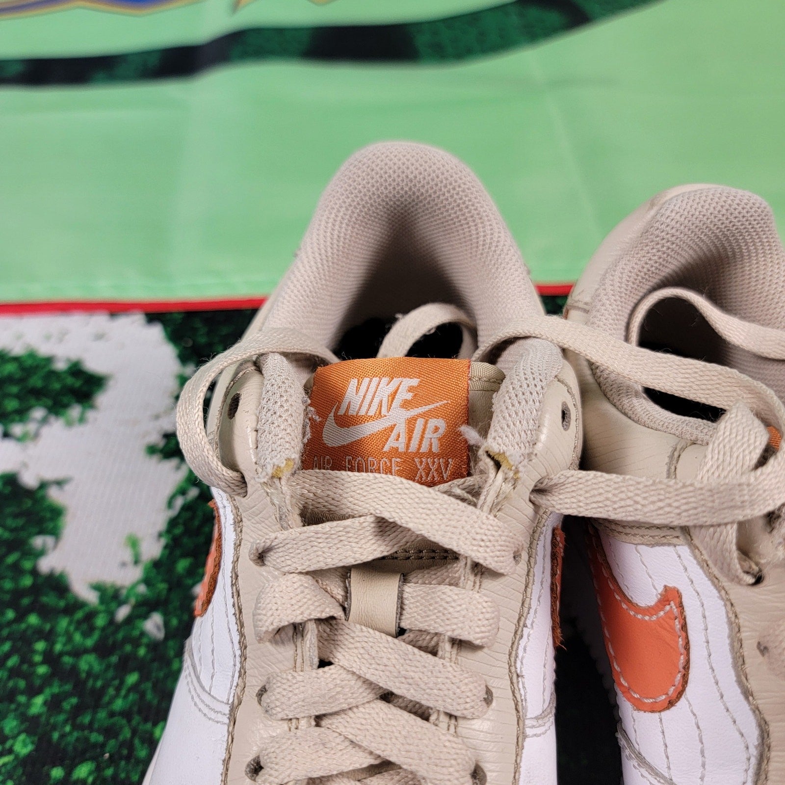 Nike Wmns Air Force 1 '07 'Dark Orange'  Sz 6 315115181