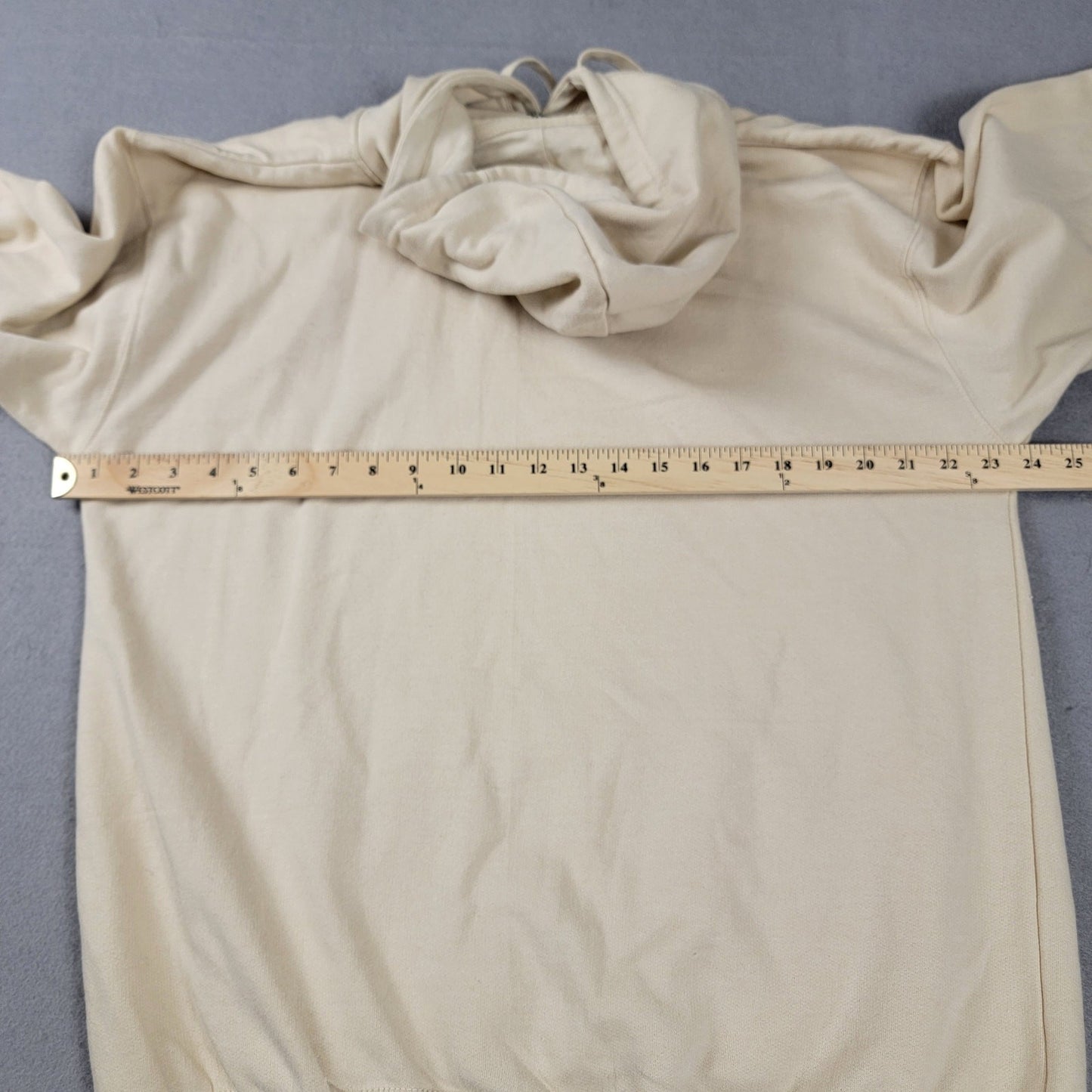 Tupac Poetic Justice Hoodie Cream Mens Sz L