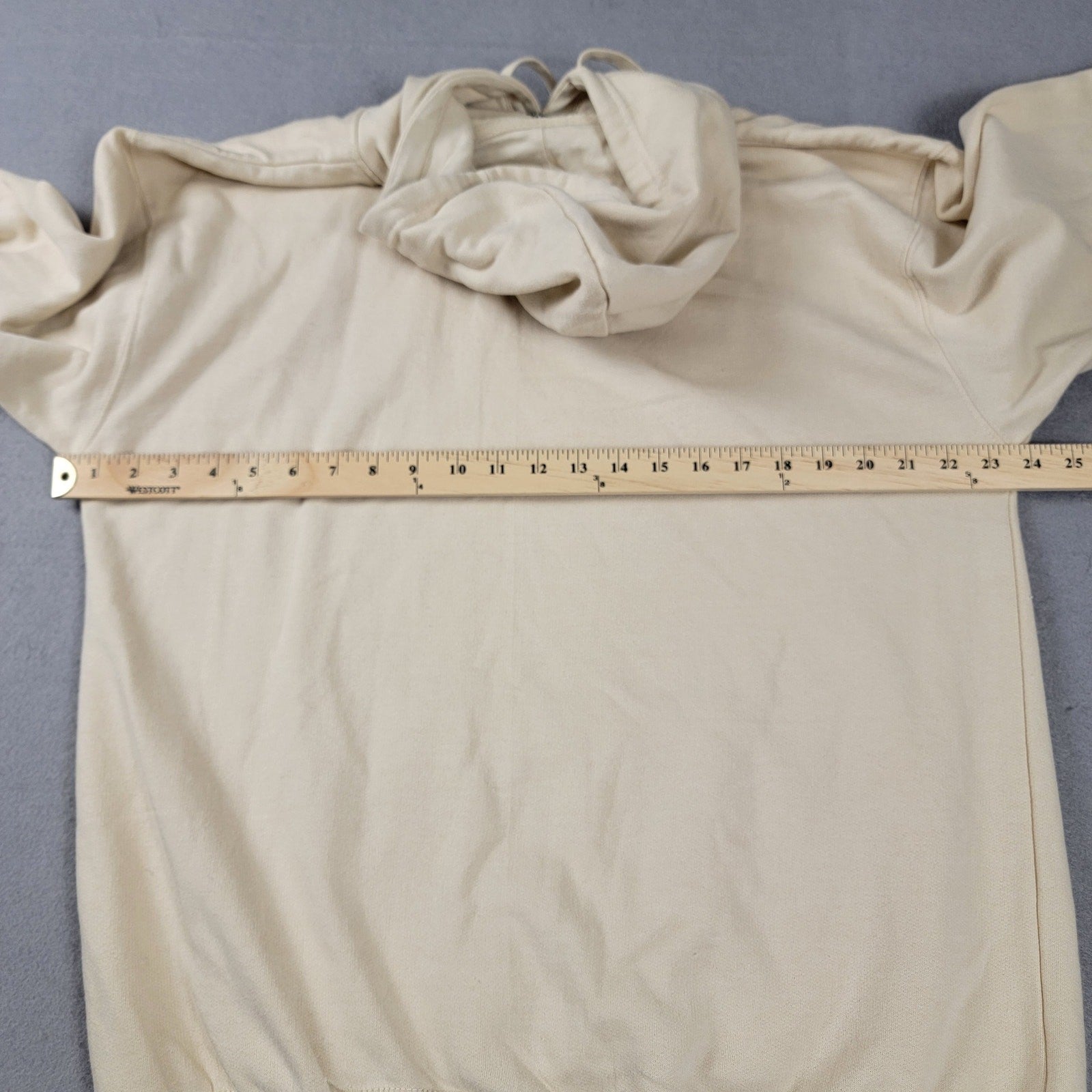 Tupac Poetic Justice Hoodie Cream Mens Sz L