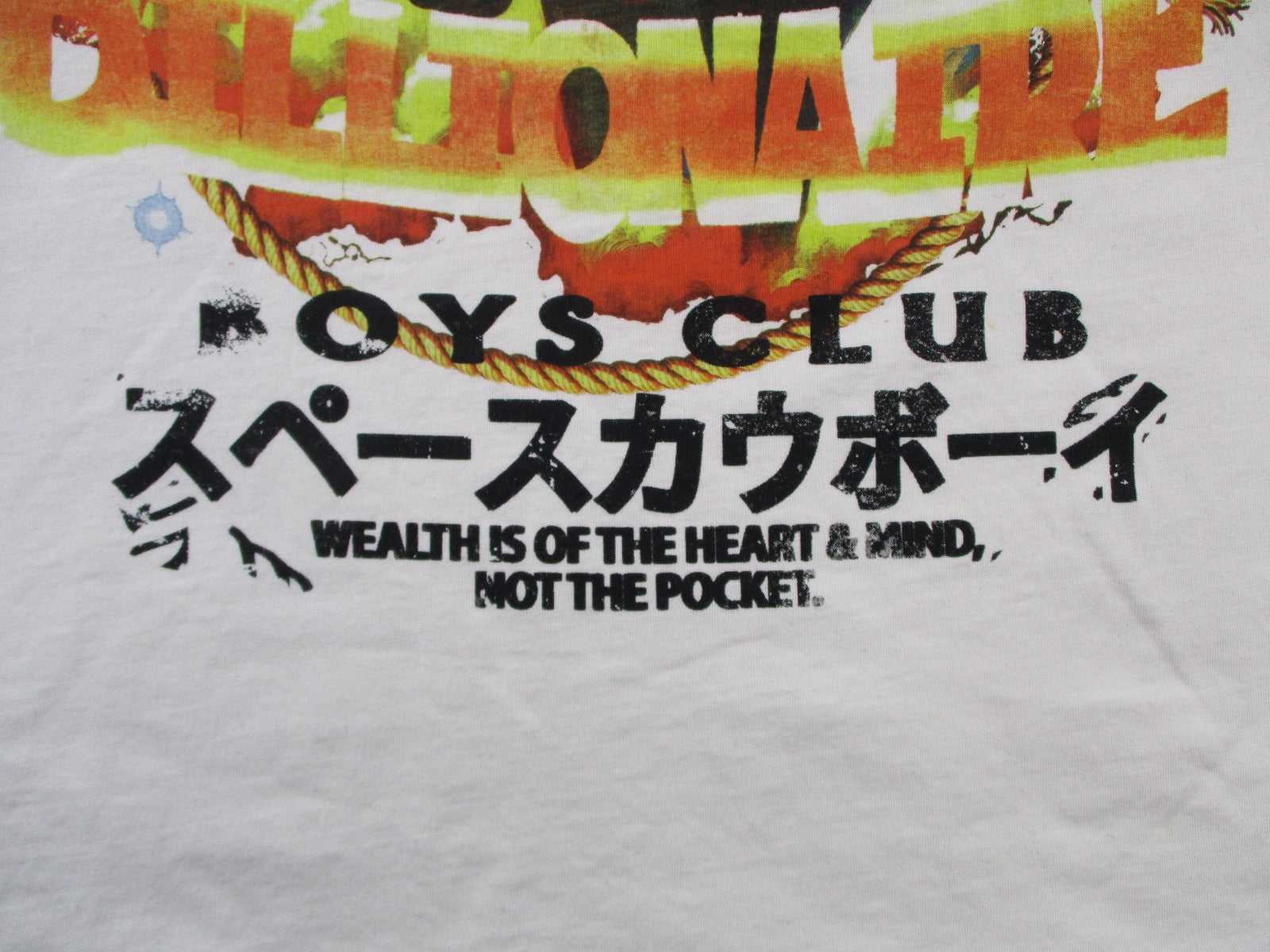 Billionaire Boys Club Shirt Mens 2XL White Space Cowboy Horses Graphic Tee2