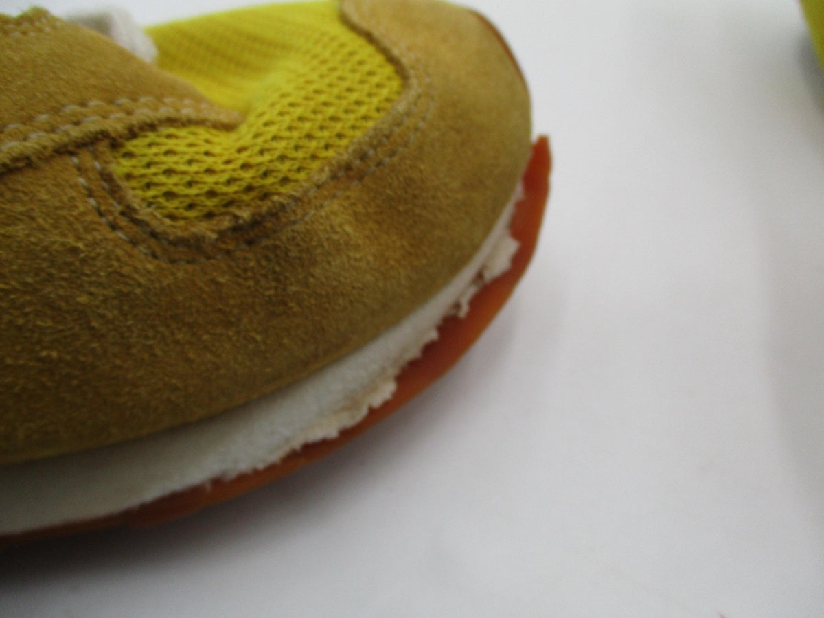 New Balance Classic 574 Shoes Mens Size 10 Yellow Suede Mesh ML574HB2 Sneakers11