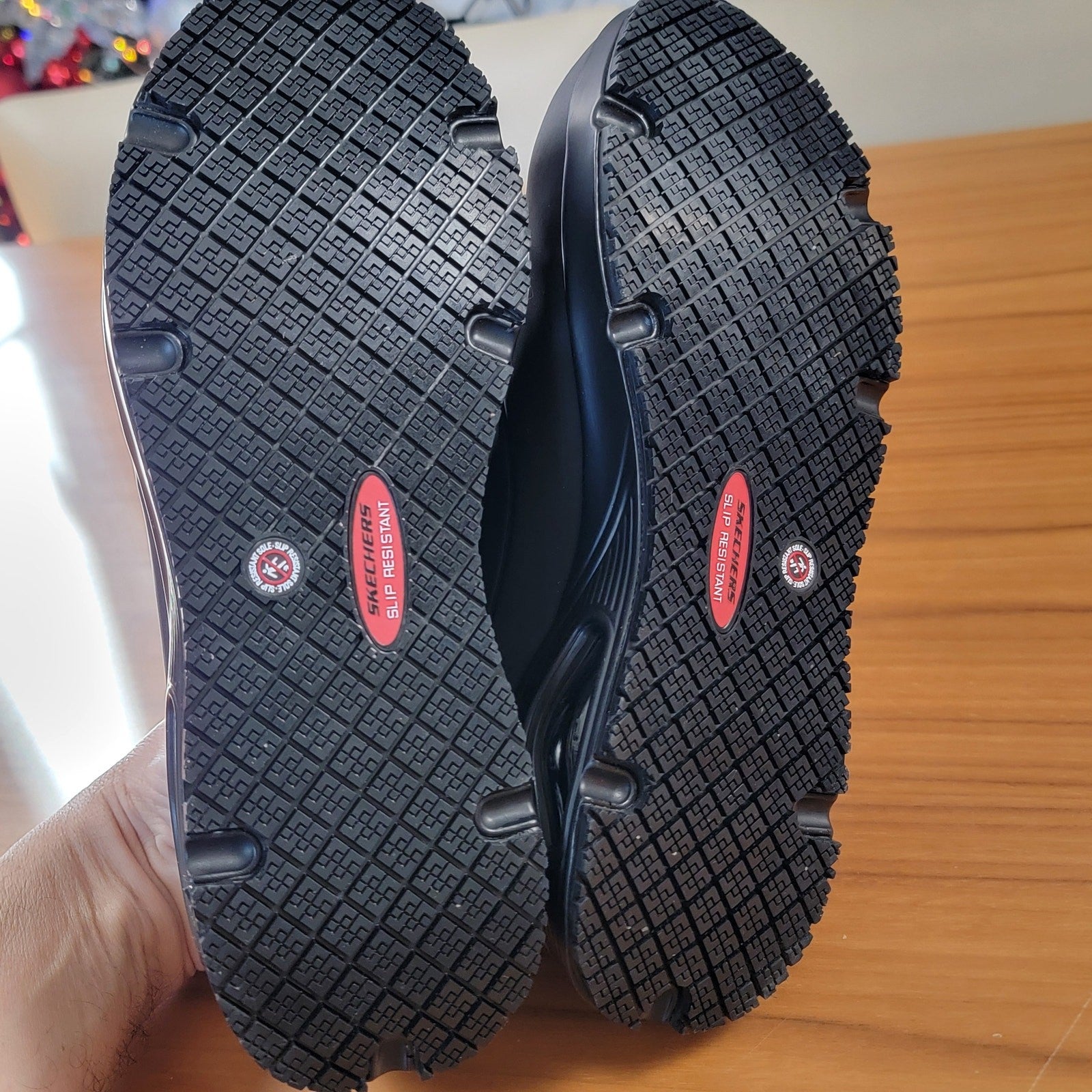Skechers Uno Deloney Composite Toe Slip Resistant Black SN 108101W Women's 74