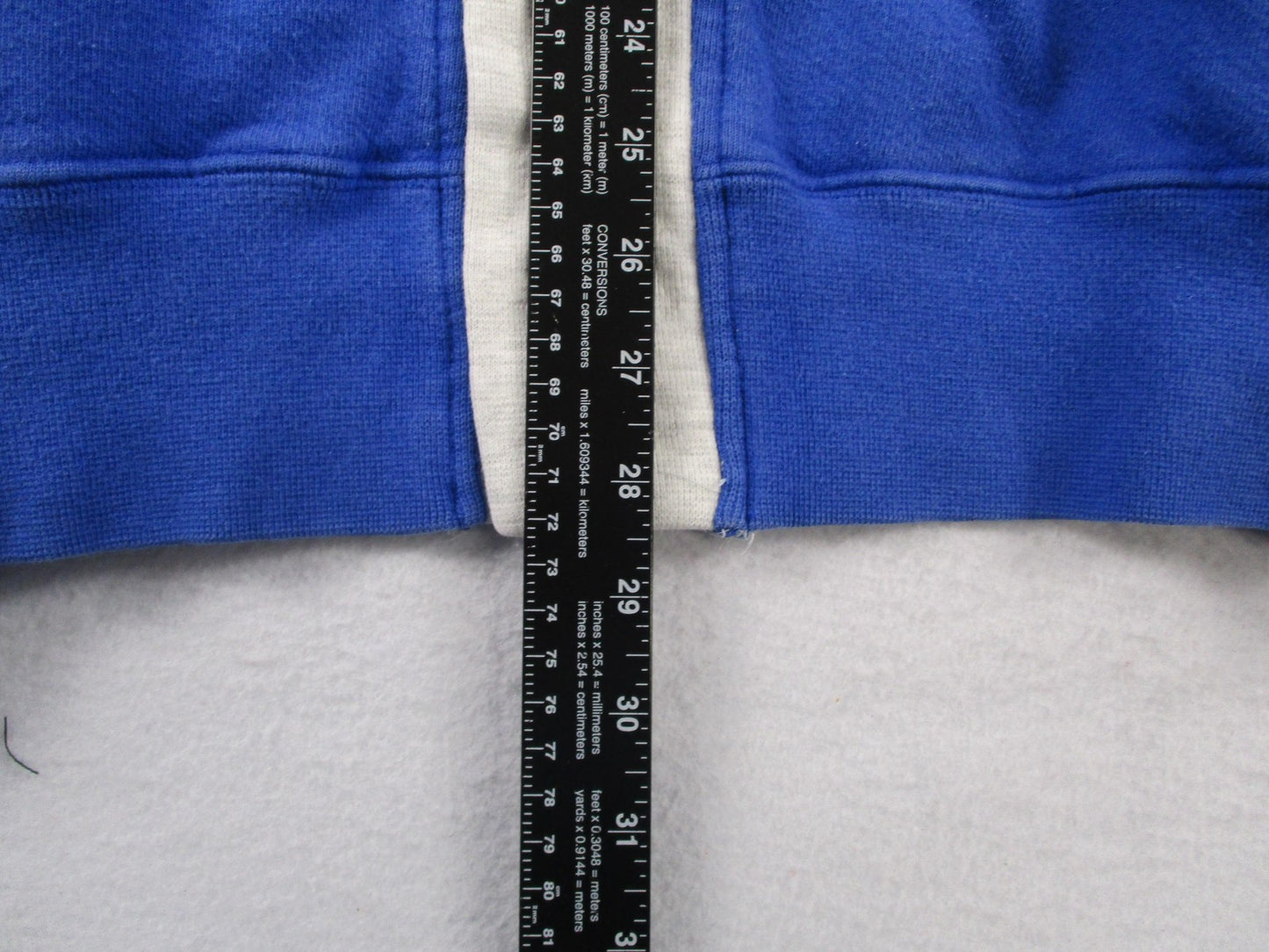 Vintage Russell Athletic Sweatshirt Mens Large Blue Button Cardigan USA Fleece8