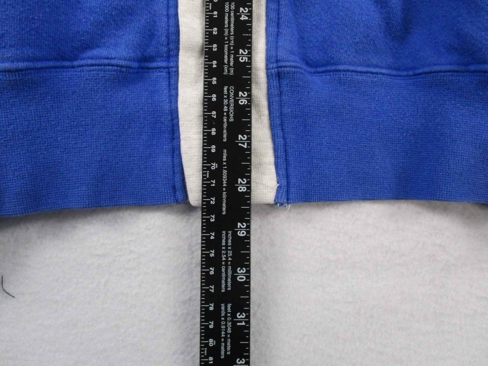 Vintage Russell Athletic Sweatshirt Mens Large Blue Button Cardigan USA Fleece8