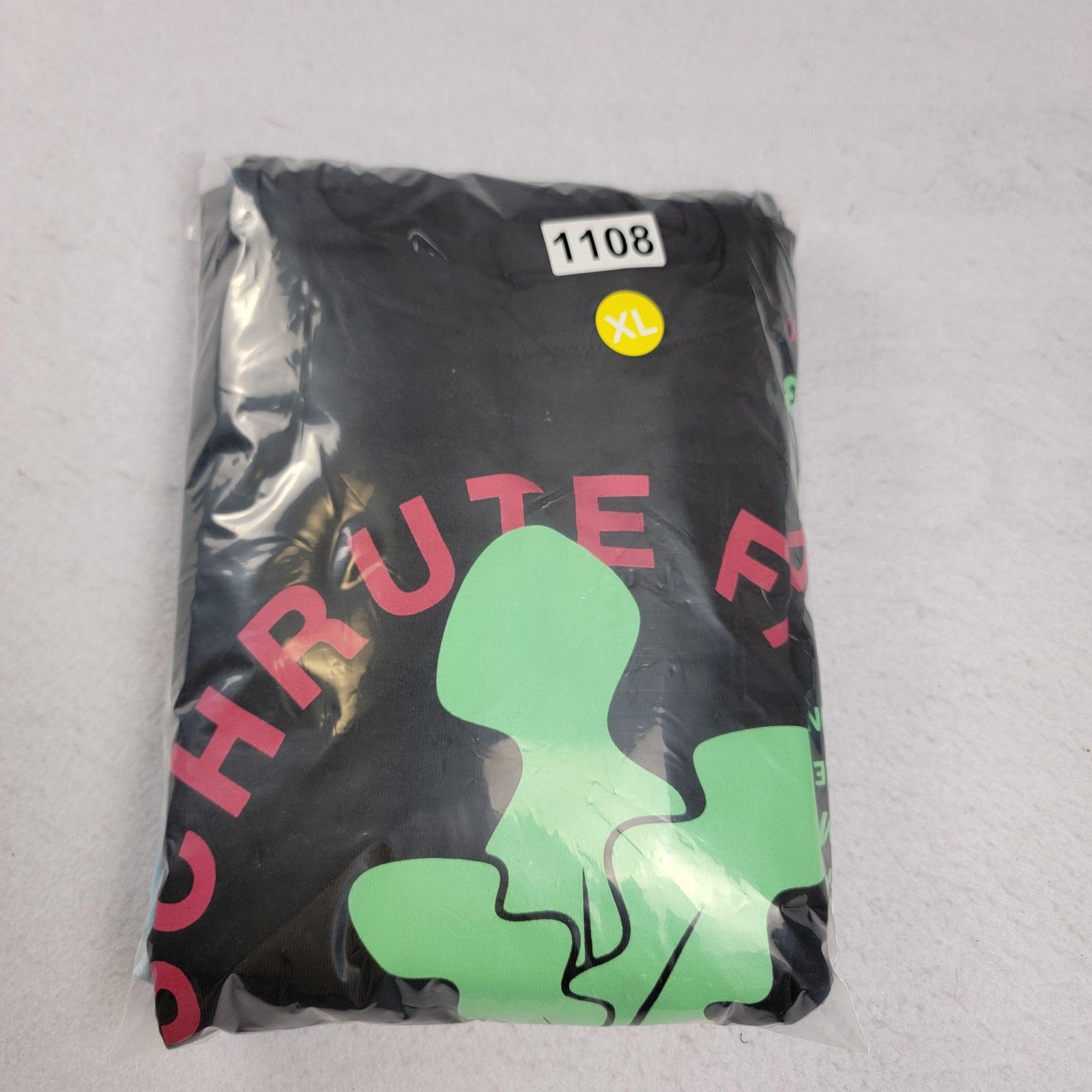The Office Schrute Farms & SpongeBob Shirts Mens XL Lot of 2 Black Gray