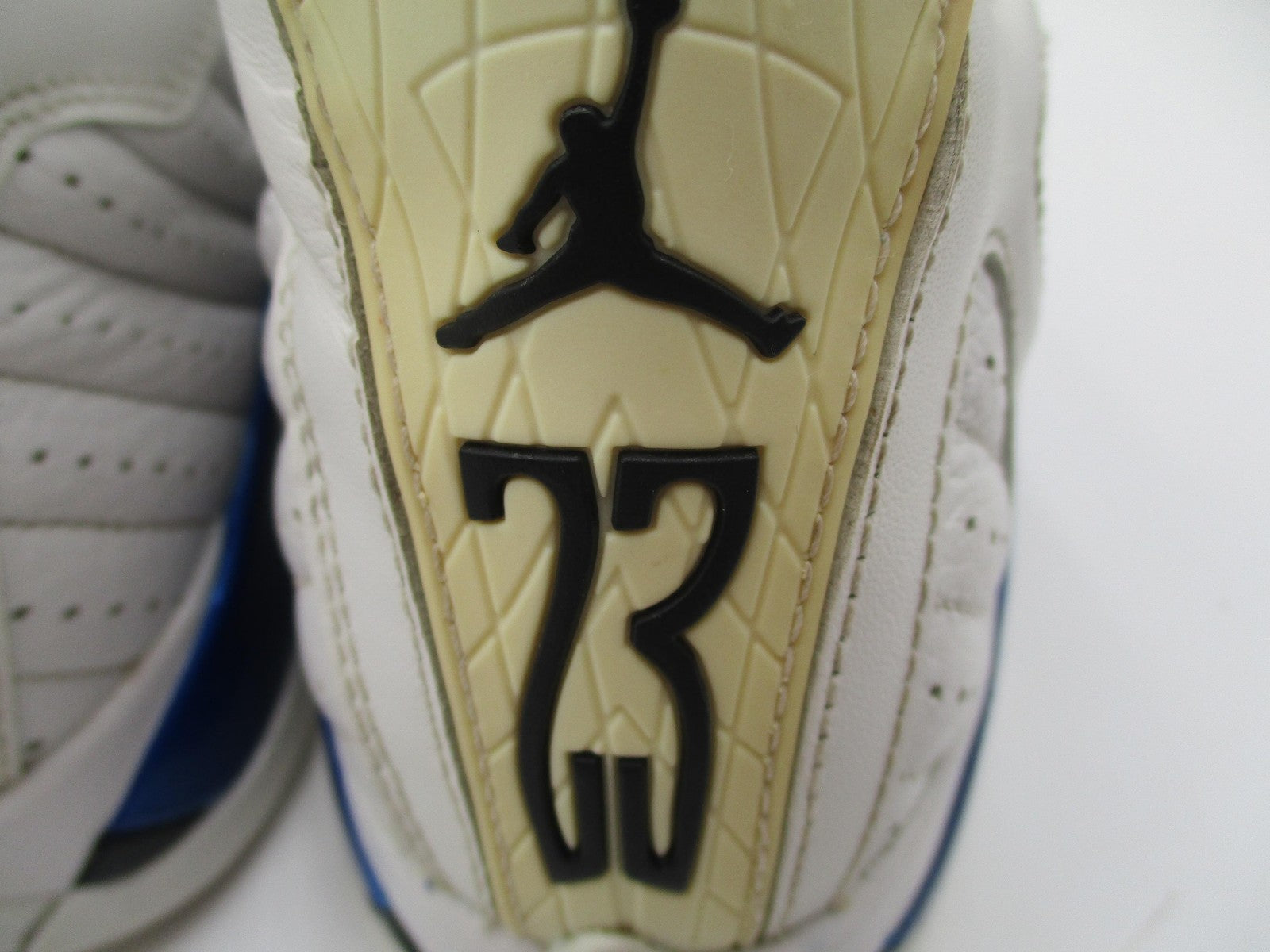 Jordan Air Jordan 14 Retro Shoes Youth Size 5.5Y White Blue Sneakers 487524-10414