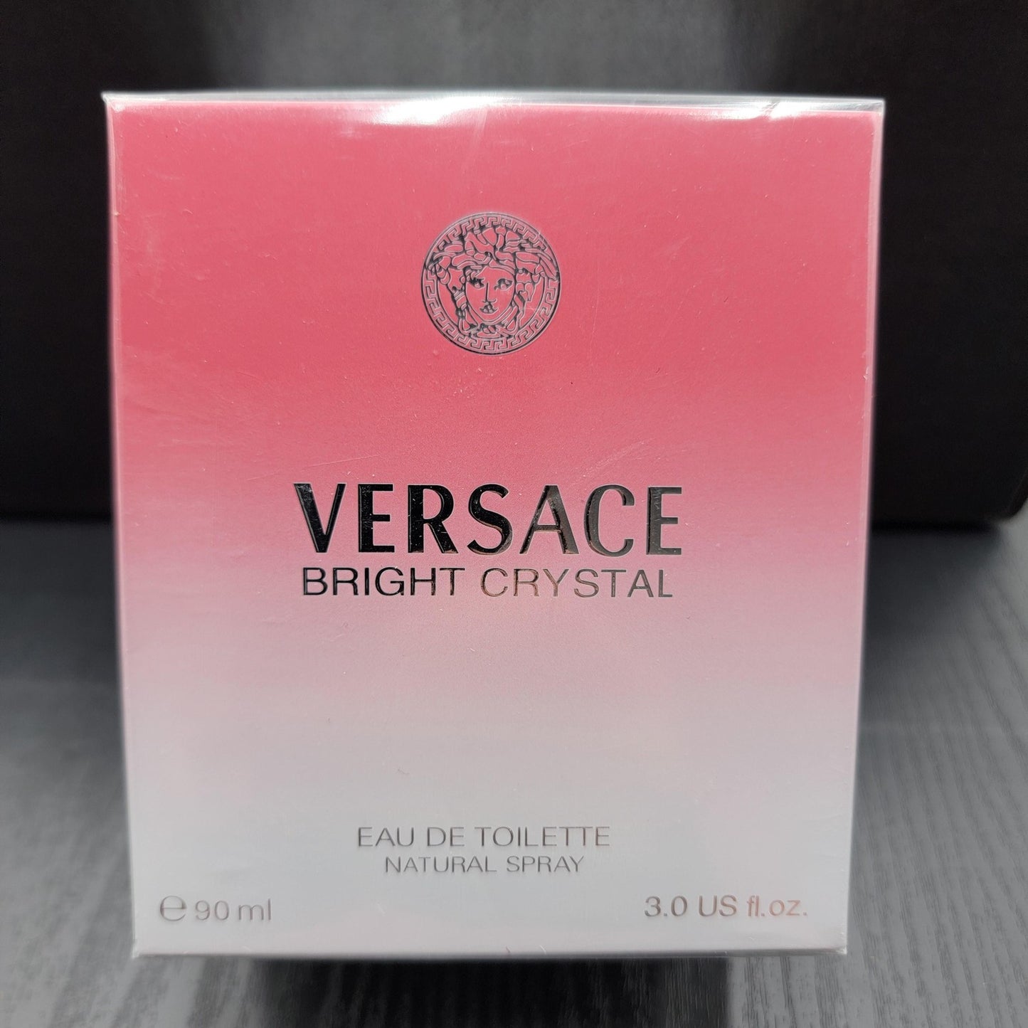 Versace Bright Crystal Womens EDT Eau De Toilette Spray 3.0oz 90ml Italy New0