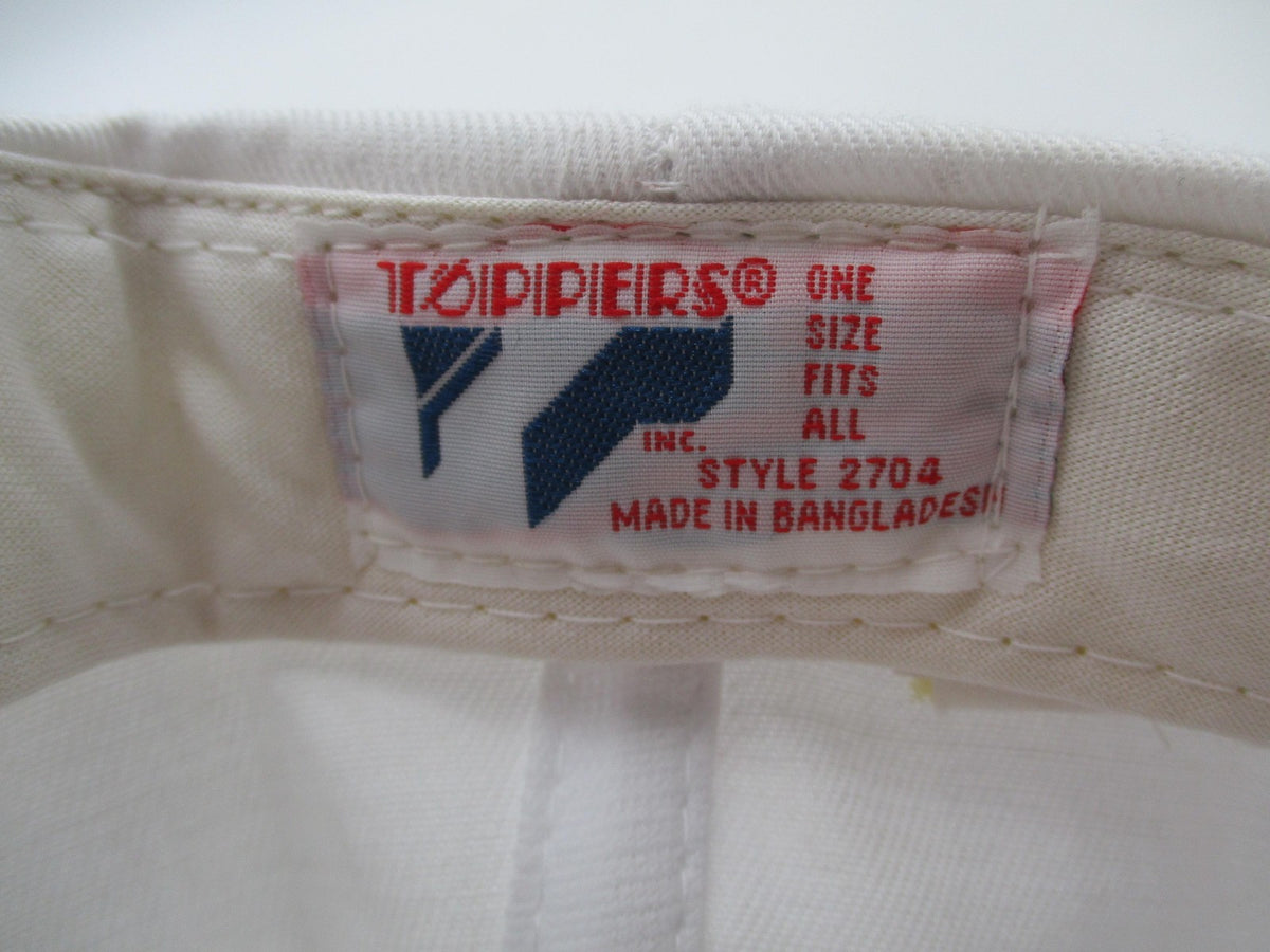 Sherwin-Williams Hat Cap Snap Back Mens One Size White Red Paint Logo Promo11