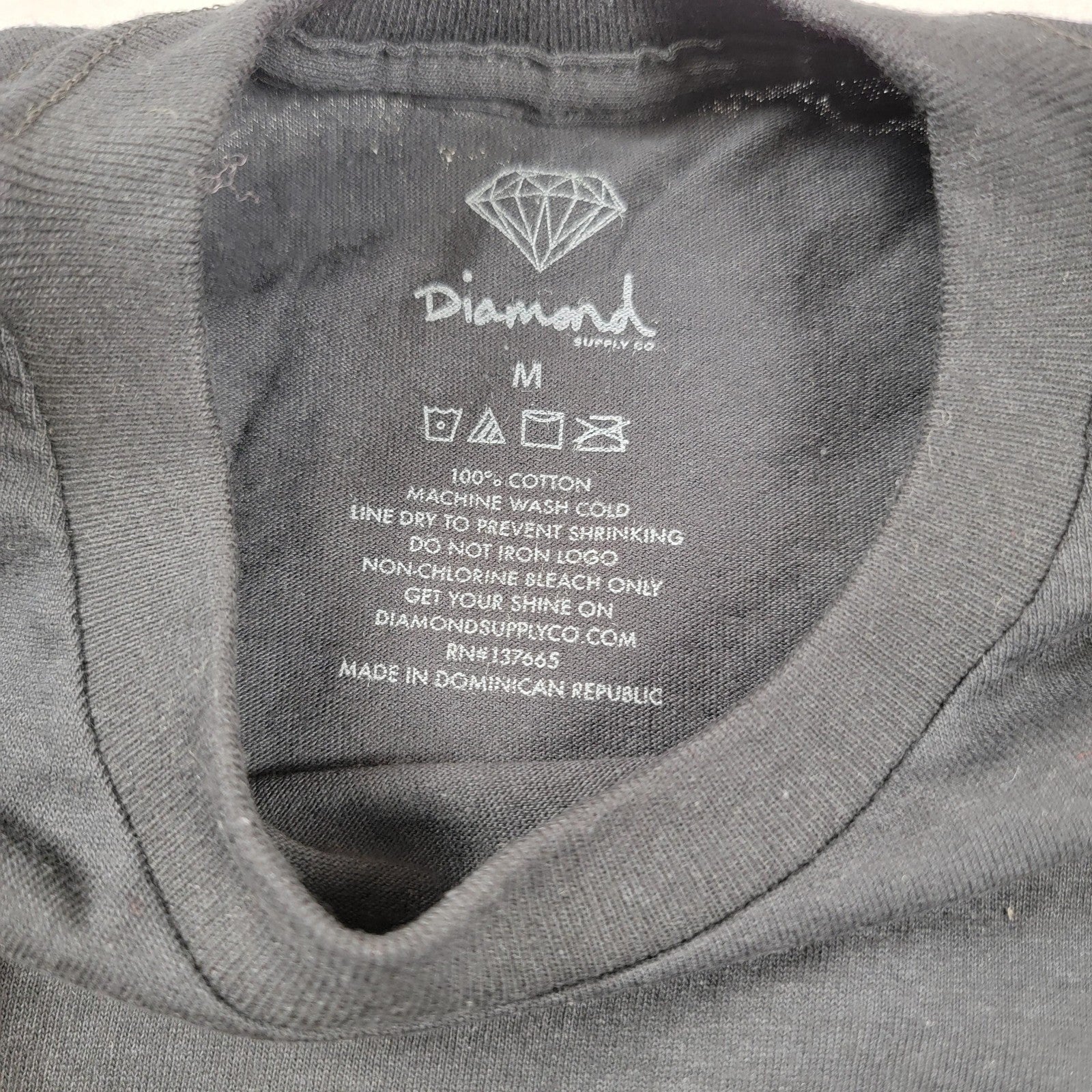 3 Pack Diamond Supply Co Shirt Mens Medium Black White Streetwear Tee