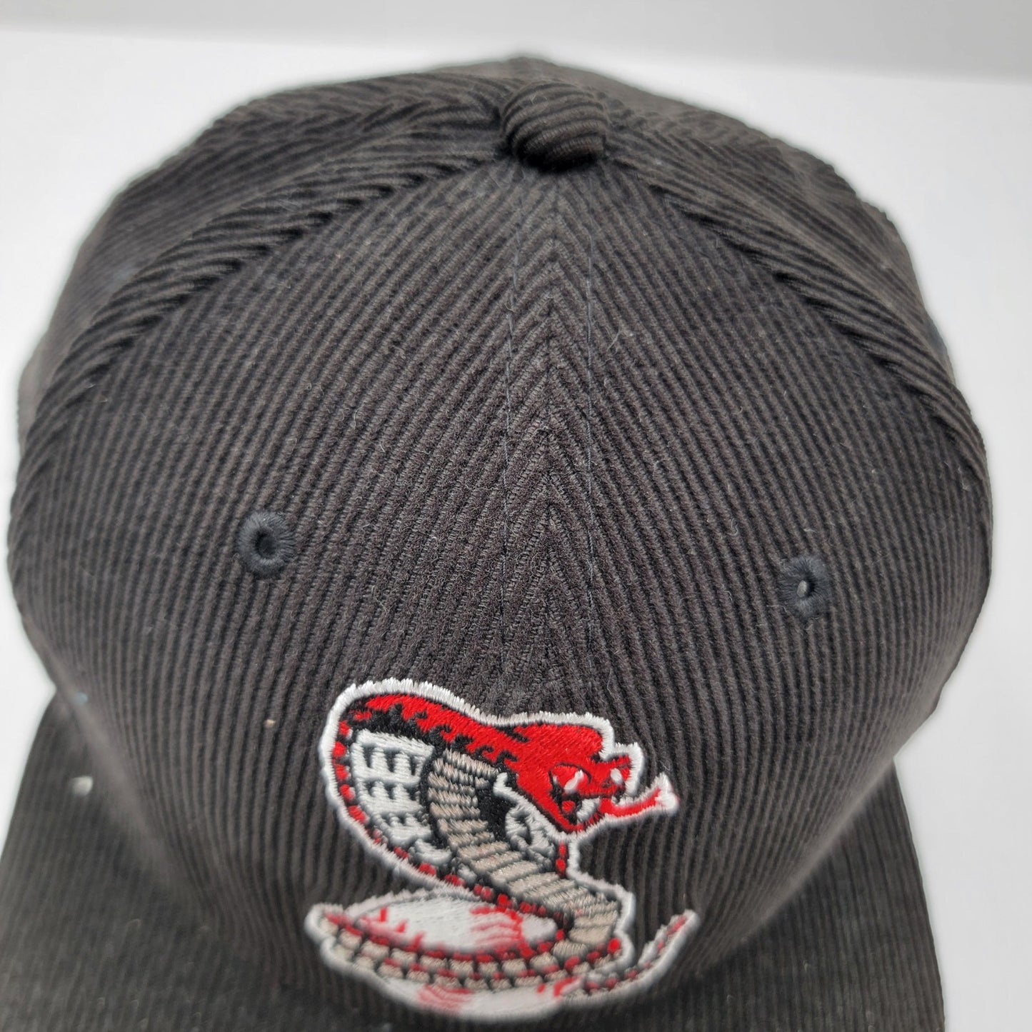 New Era 59FIFTY Kissimmee Cobras MiLB Hat Black Corduroy Fitted 7 5/8 MLB1