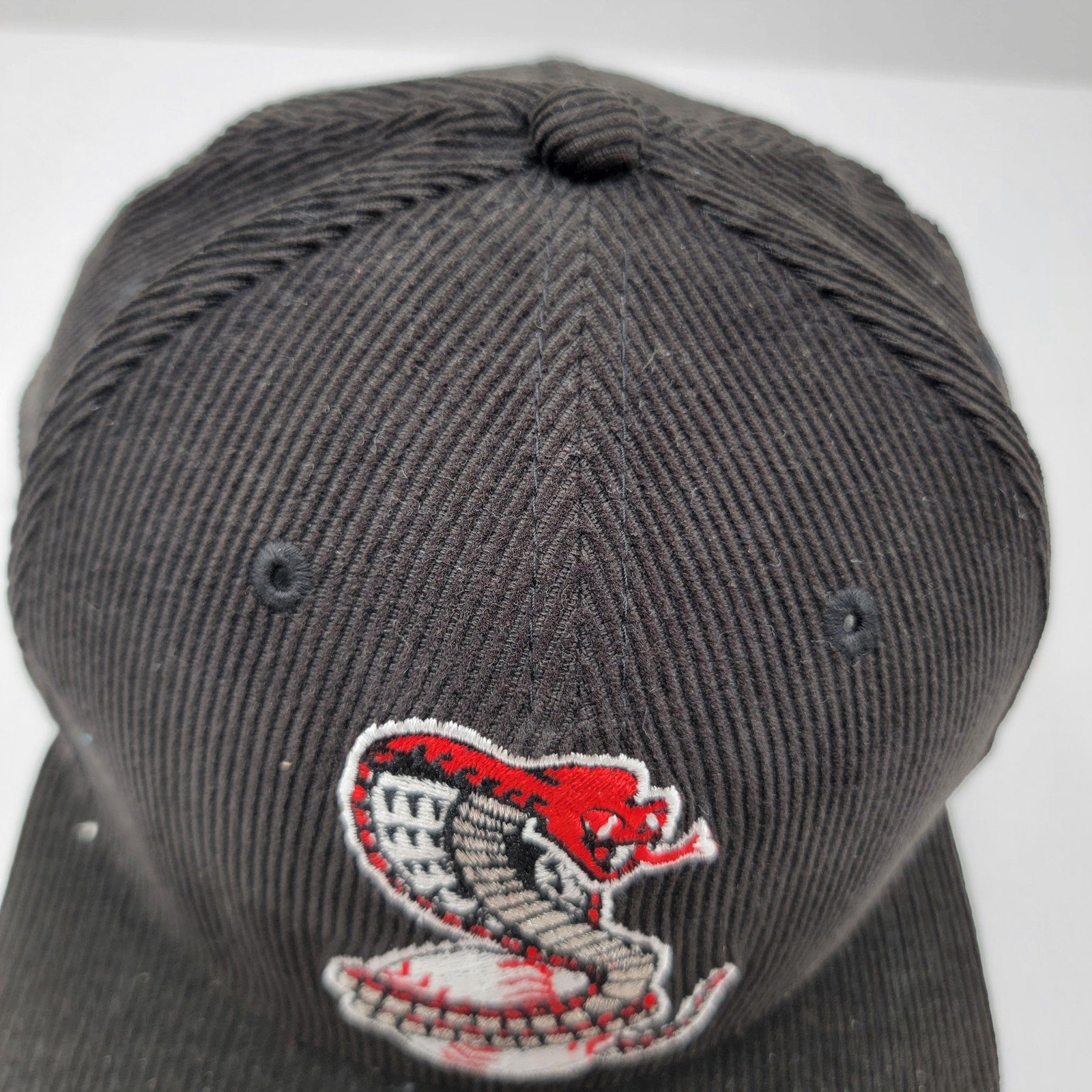 New Era 59FIFTY Kissimmee Cobras MiLB Hat Black Corduroy Fitted 7 5/8 MLB1