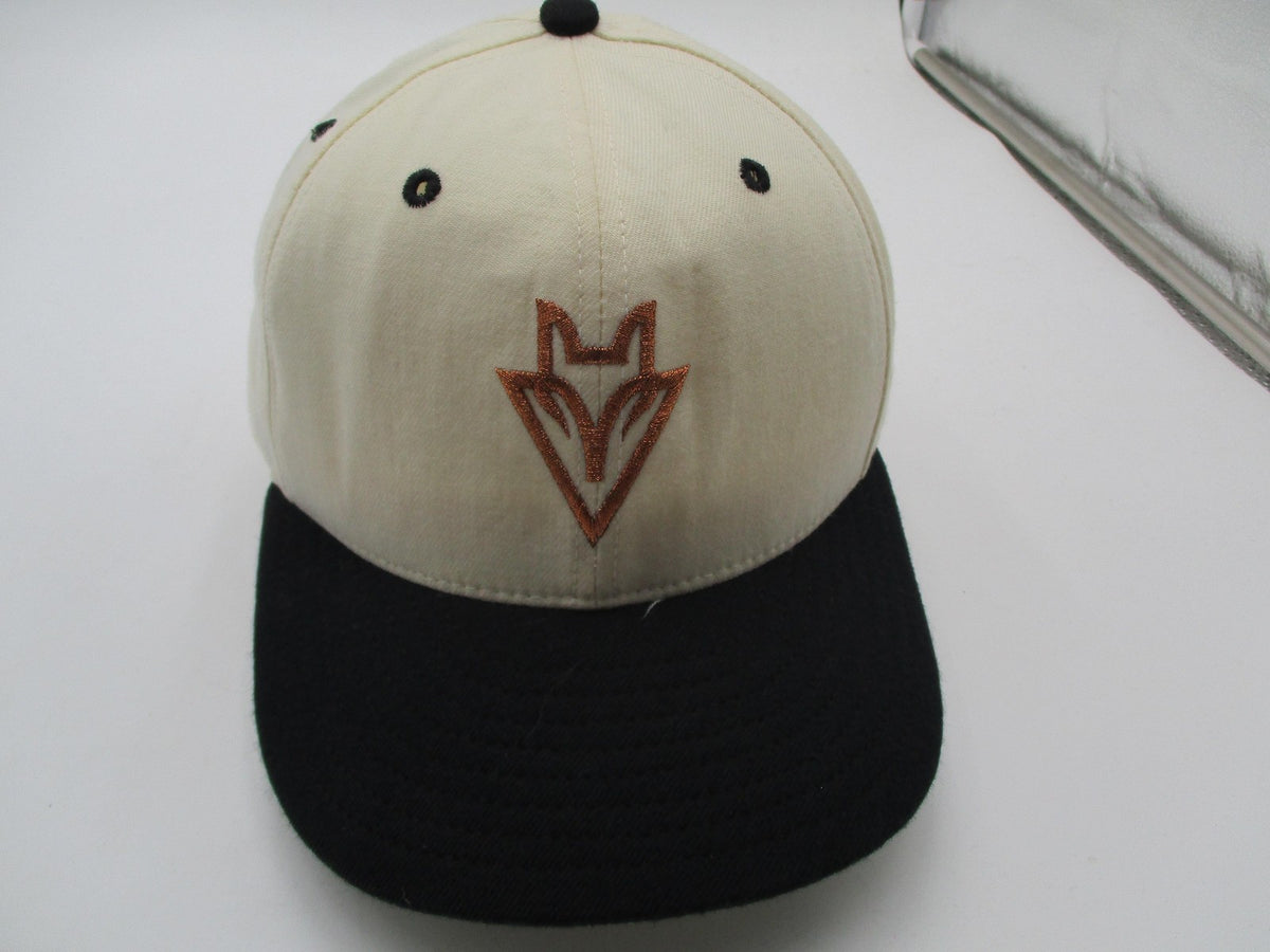 Fox Valley Hat Cap Fitted Mens 7 1/4 White Black Baseball 59FIFTY New Era3