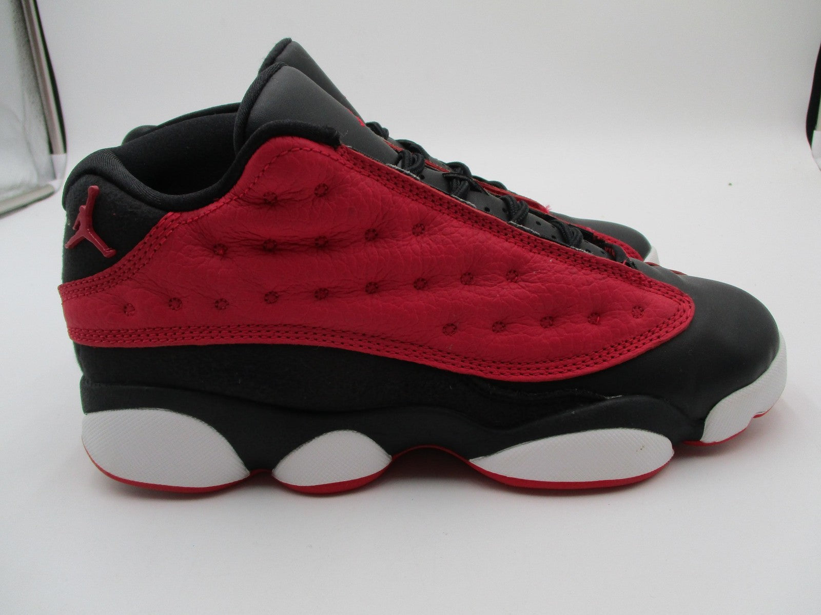 Jordan Air Jordan 13 Retro Low Shoes Youth 5.5Y Black Red Sneakers DA8019-0618