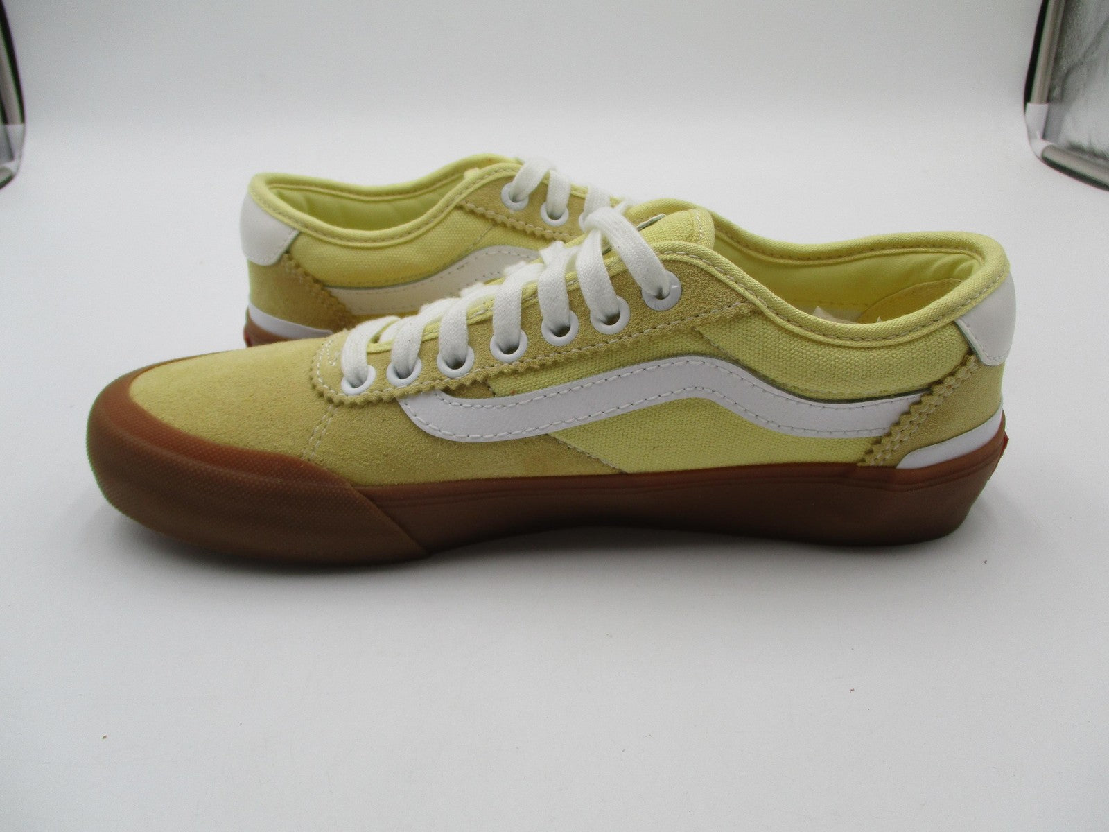 Vans Chima Ferguson Pro Shoes Mens Size 6.5 Yellow Canvas Gum Skate Sneakers9