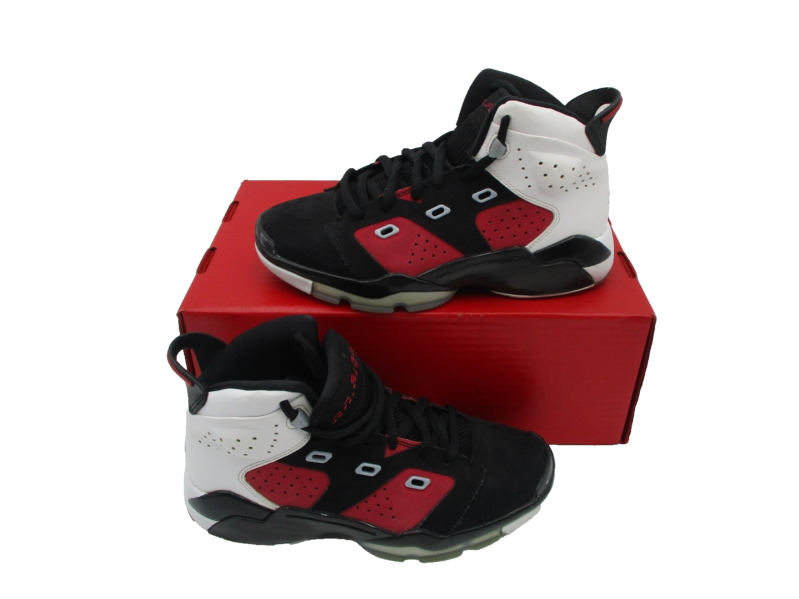 Nike Air Jordan 61723 Shoes Youth 6Y Black Red White Bred DM1159006 1L12