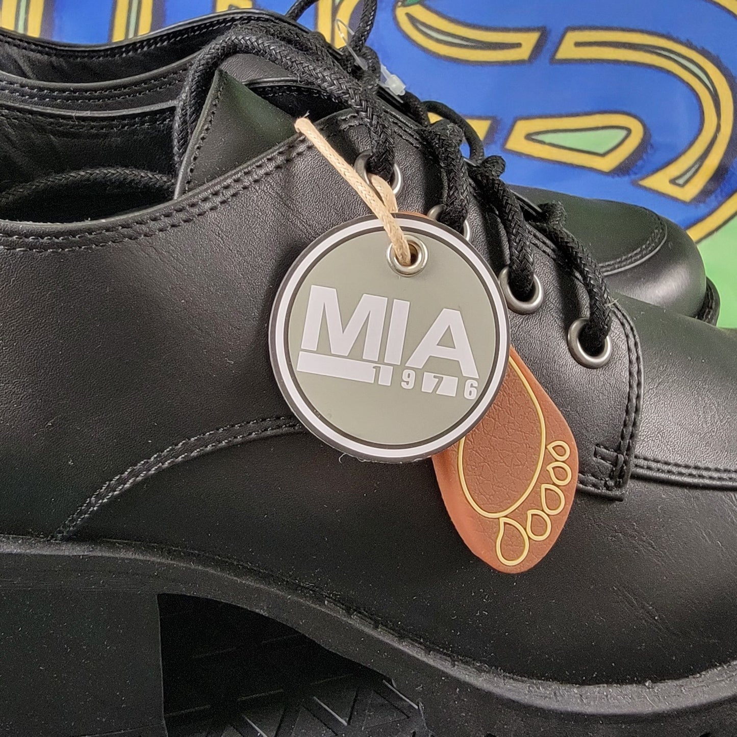 MIA Vicki Black Lug Sole Oxford Heels Women’s Size 9 New Comfort2