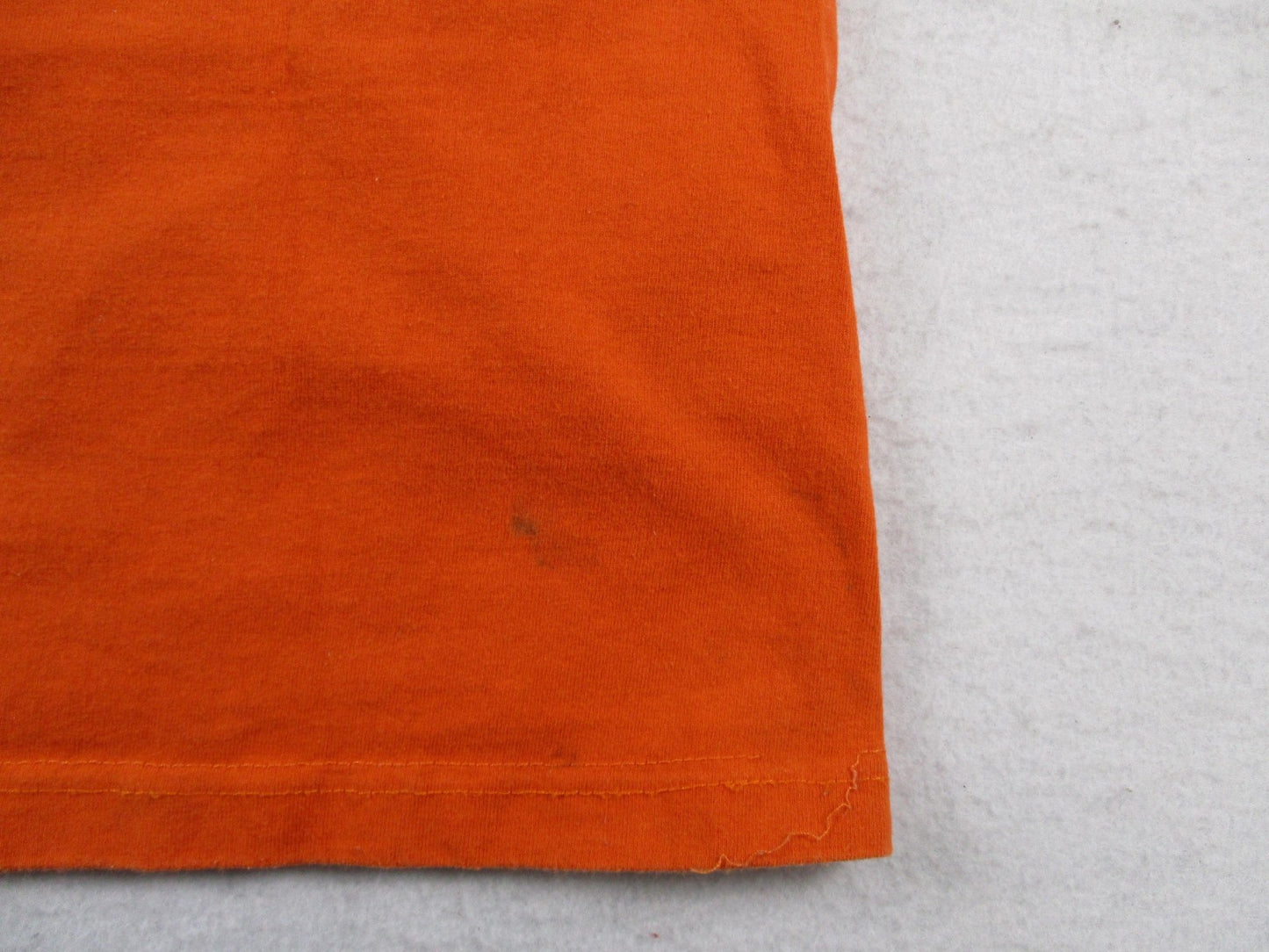 New Rizon Shirt Mens Large Orange Tom & Jerry Boxing For All The Chedda Tee16