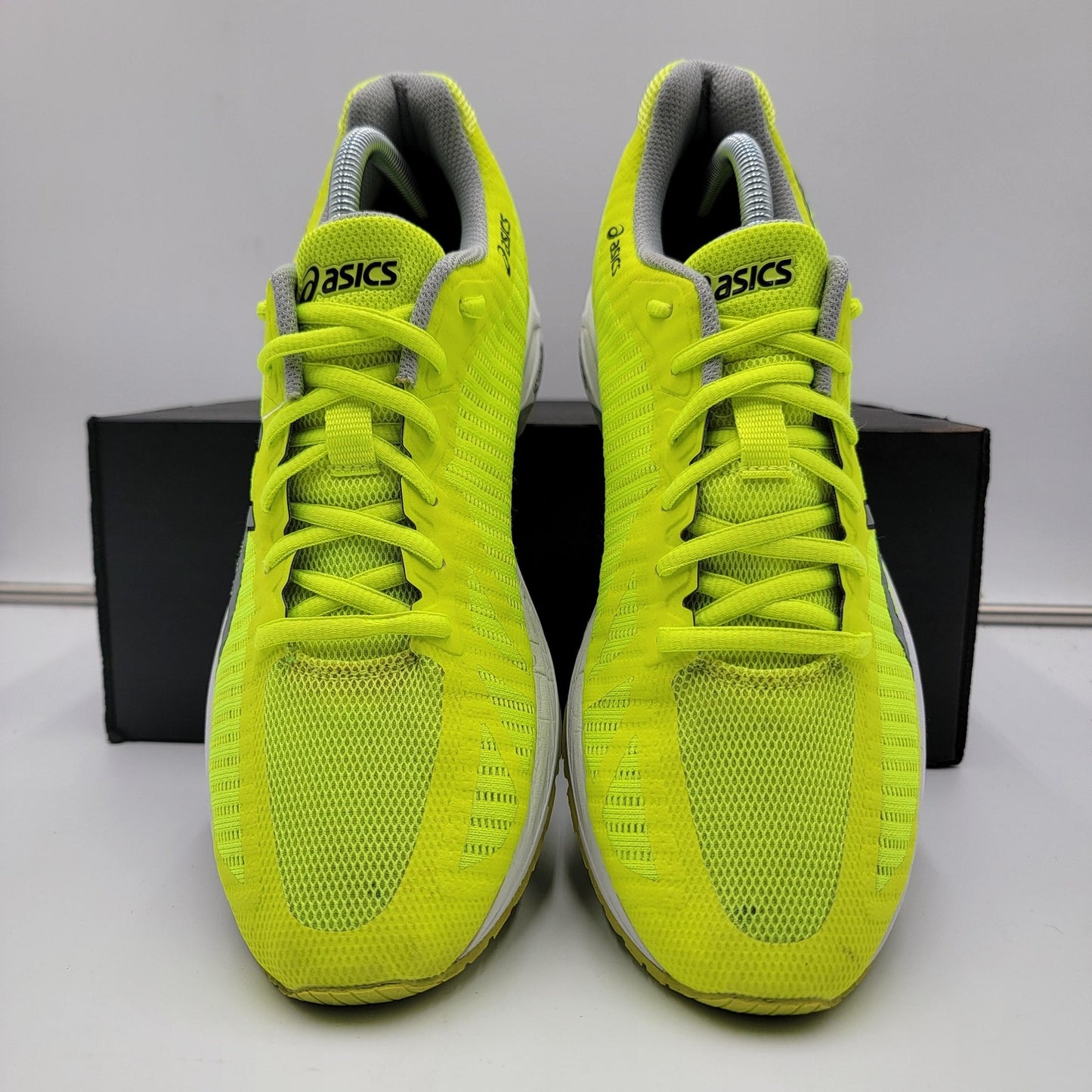 Asics GelDS Trainer FlyteFoam Running Shoes Men 9.5 US Yellow Lightweight