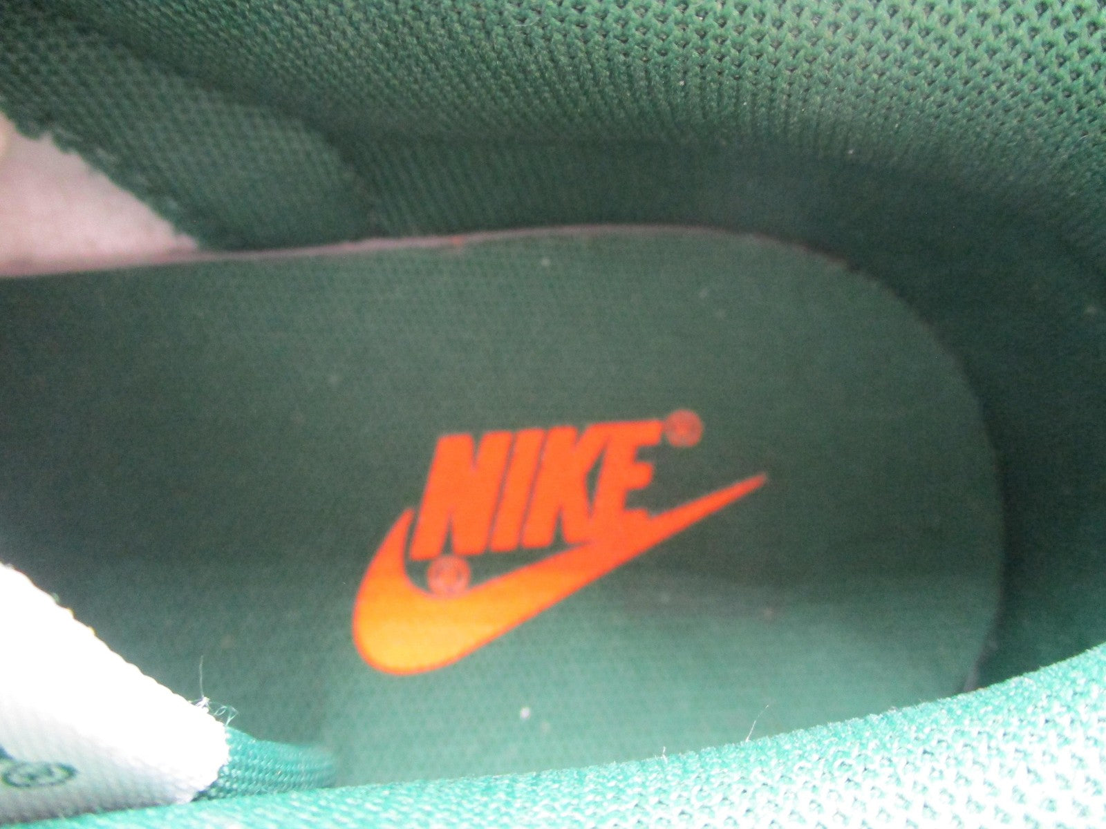 Nike Dunk Low 'Michigan State' Size 9 White Team Green Basketball DD1391101 1E910
