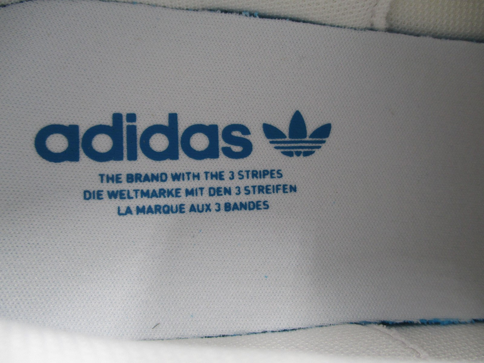 Adidas NY 90 J Shoes Girls Size 5 White Blue Originals Casual Sneakers GZ187512