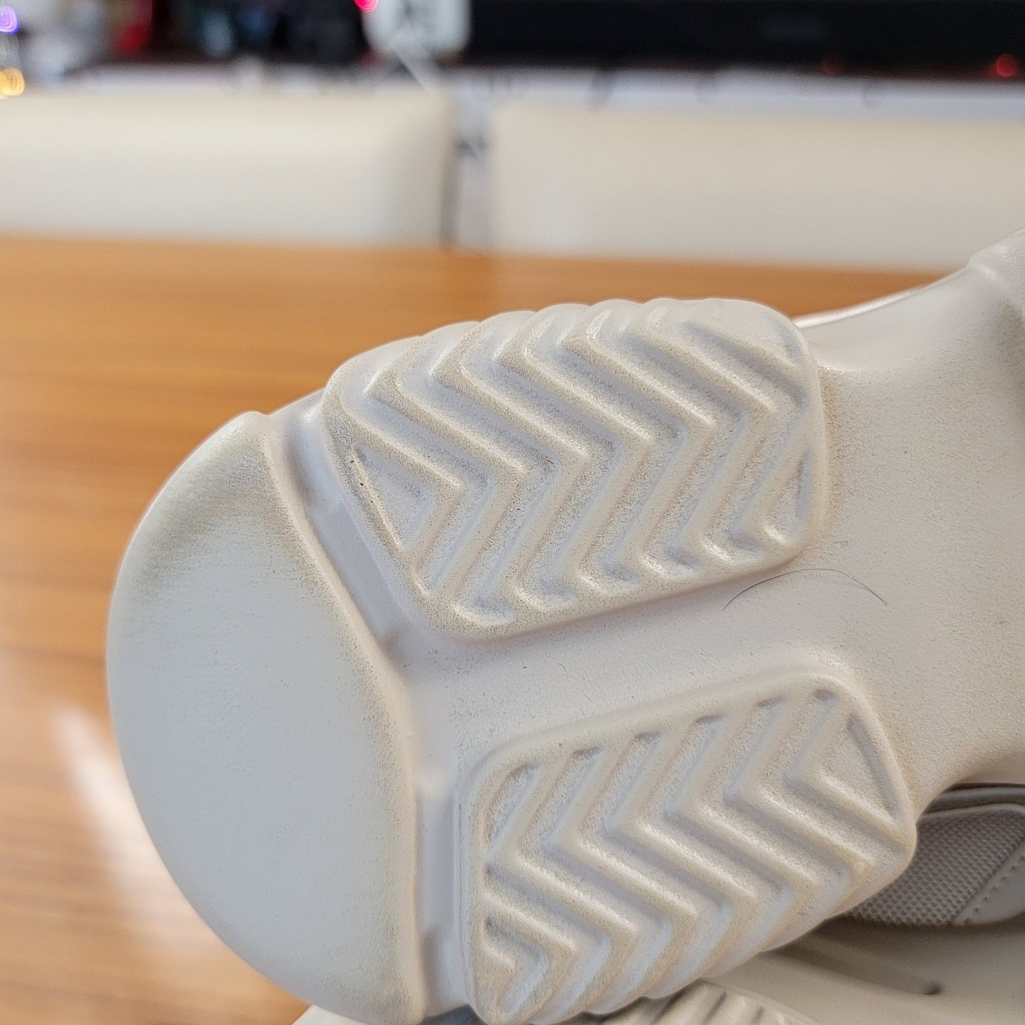 Steve Madden Acers Chunky Sneakers Off White Sz 8M