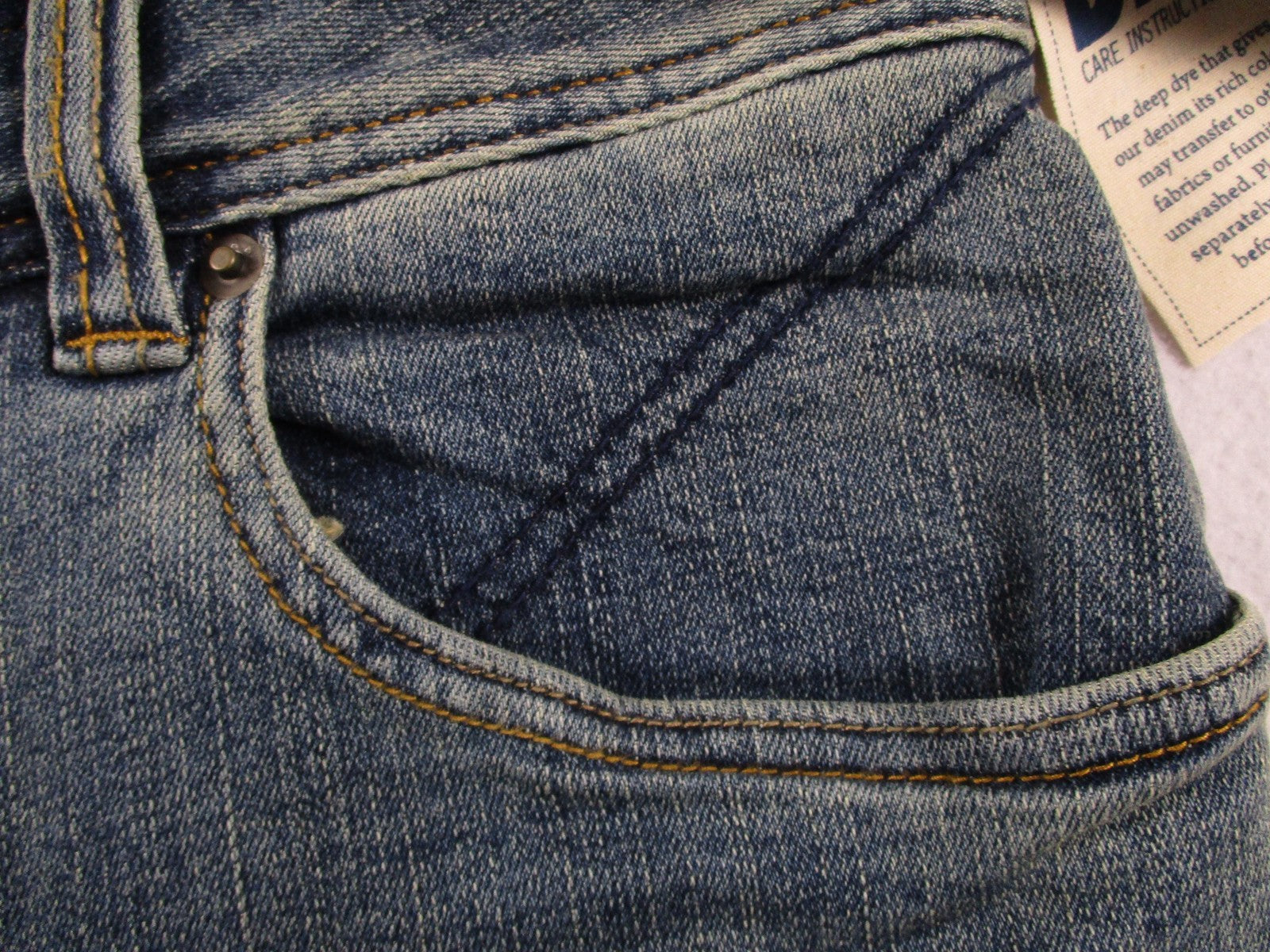 PrAna Axiom Jeans Mens 32x32 Blue Antique Stone Wash Straight Stretch Denim11