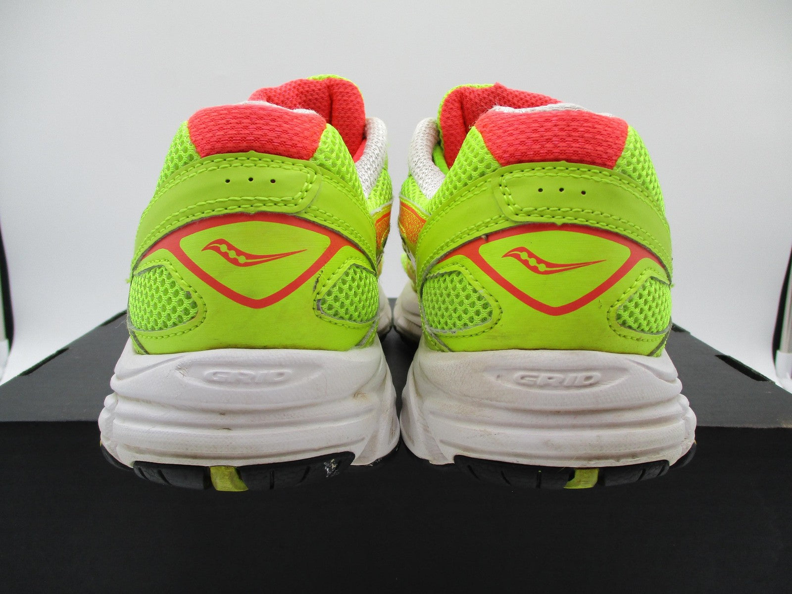Saucony Cohesion 9 Shoes Womens Size 10 Neon Green Pink Running S1526226 (1G7)7