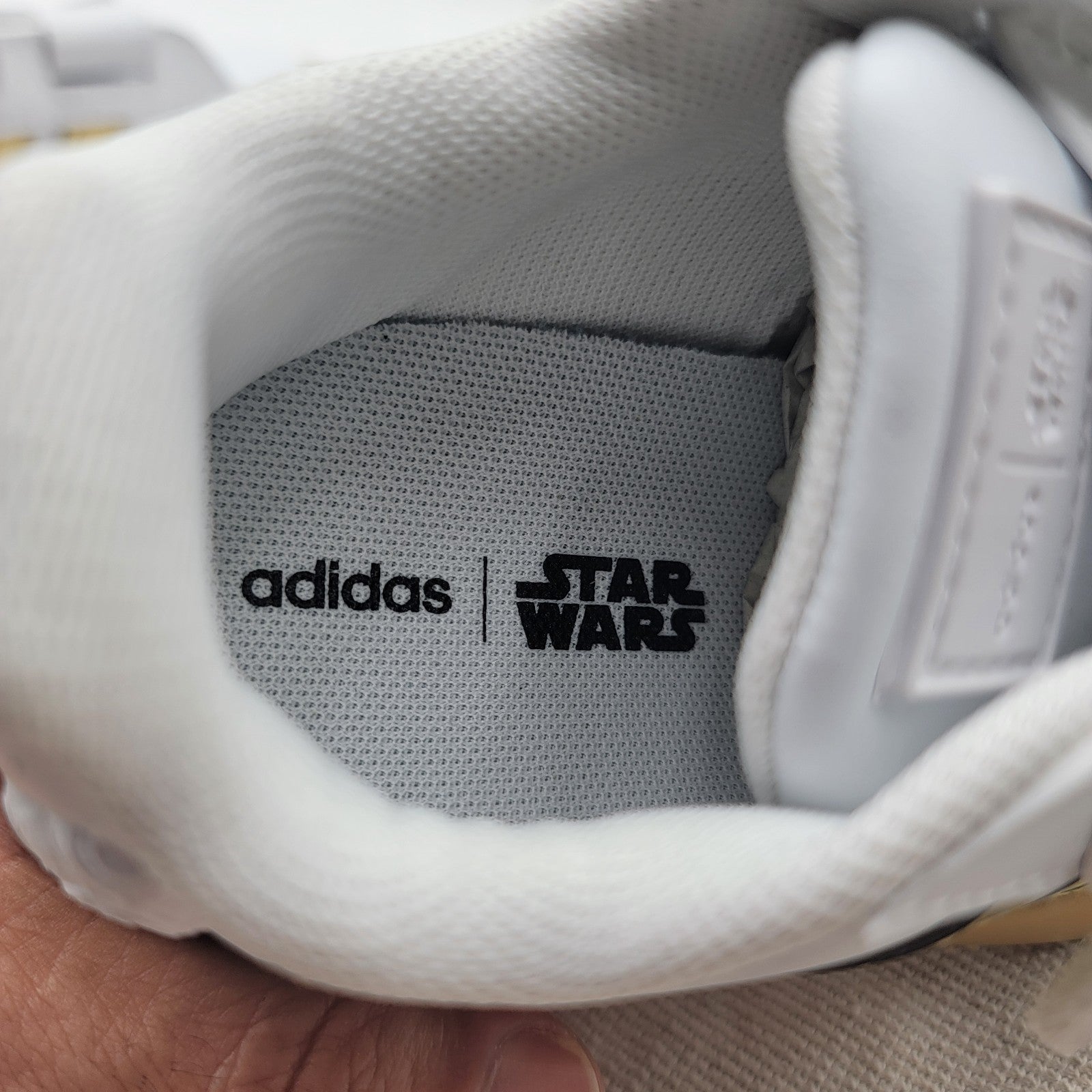 adidas Star Wars Grand Court 2.0 I C3PO Toddler Shoes IH1138 10K US White/Gold8
