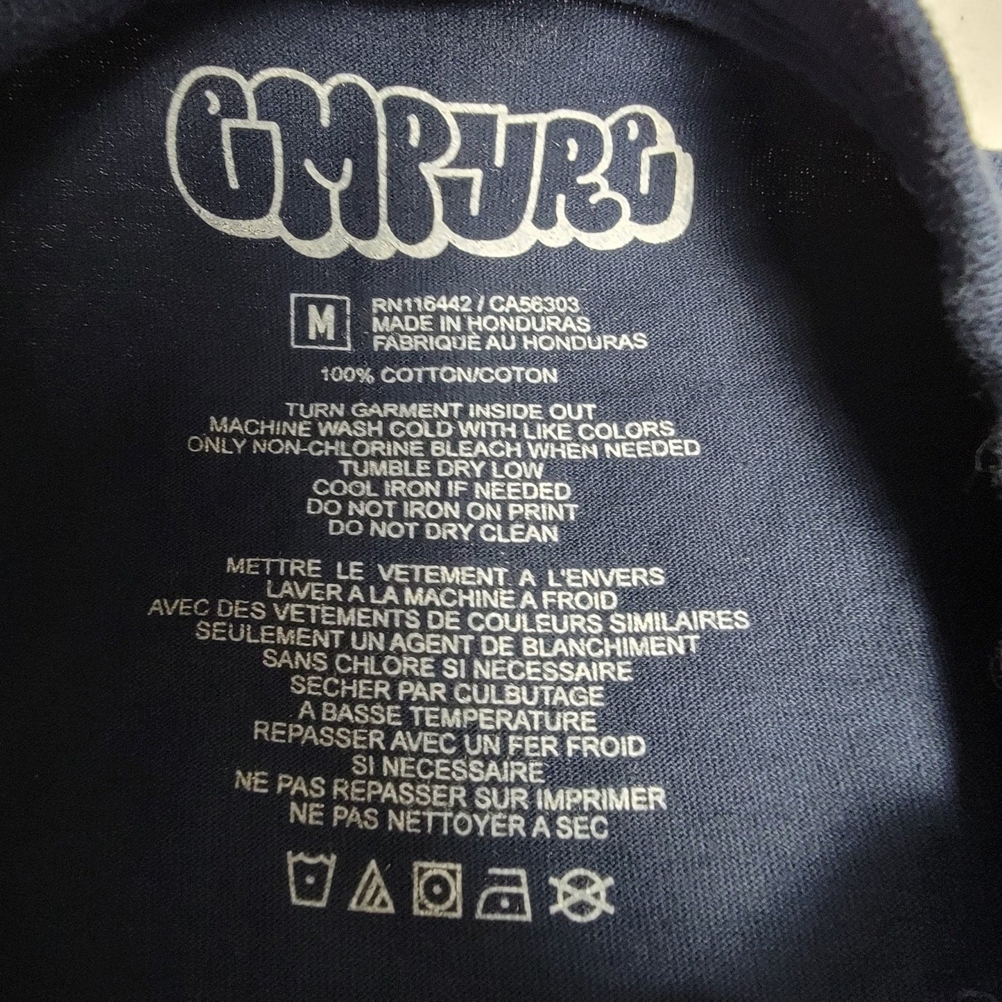 Empyre Mens Tee Dk Blue Sz Medium Streetwear NWOT