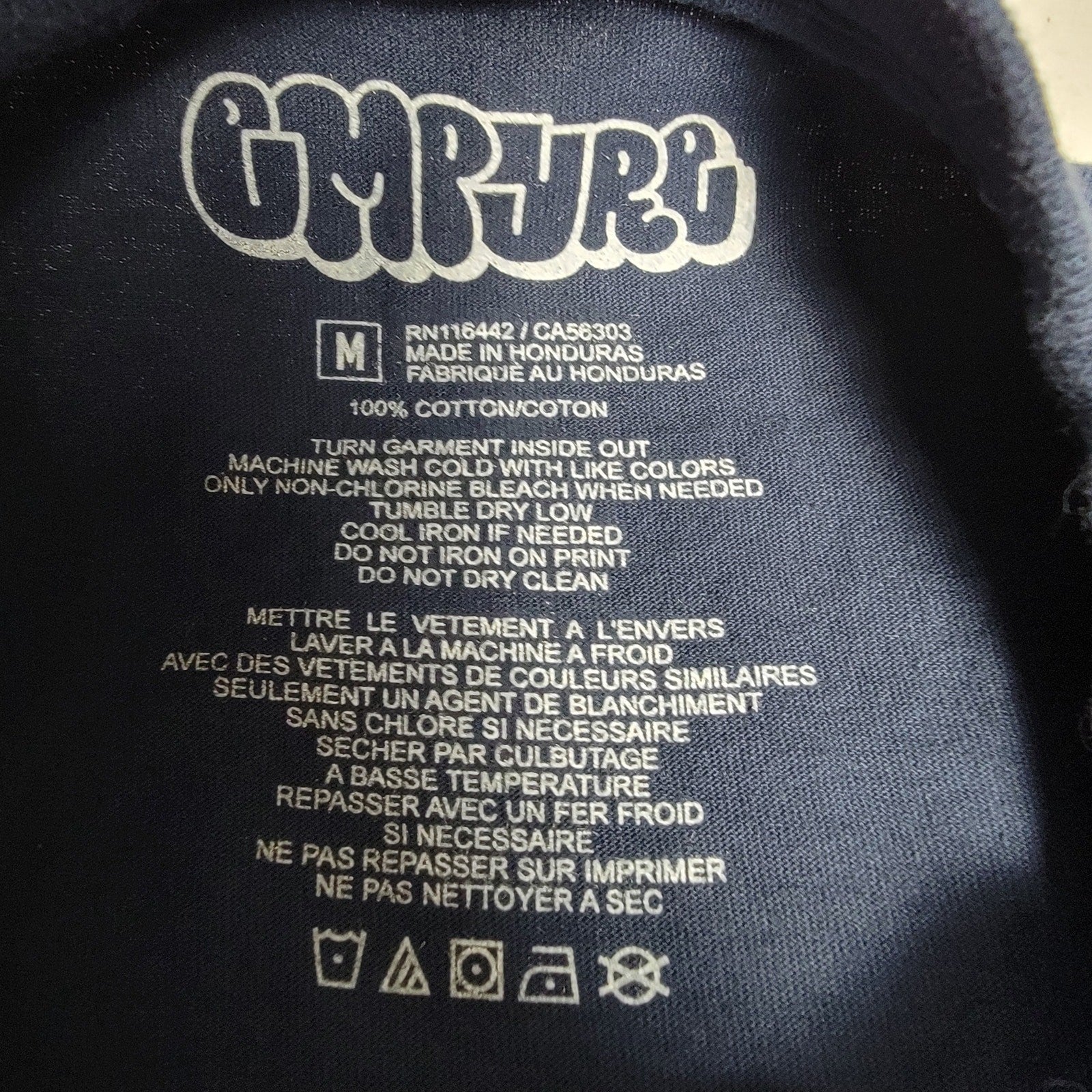 Empyre Mens Tee Dk Blue Sz Medium Streetwear NWOT