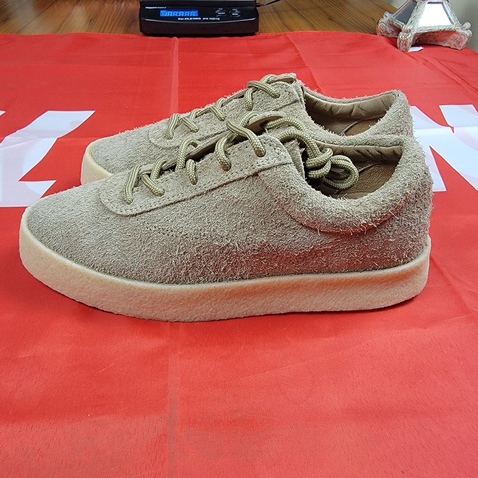Yeezy Season 6 Thick Shaggy Suede Crepe 'Taupe' (Sz 38)1