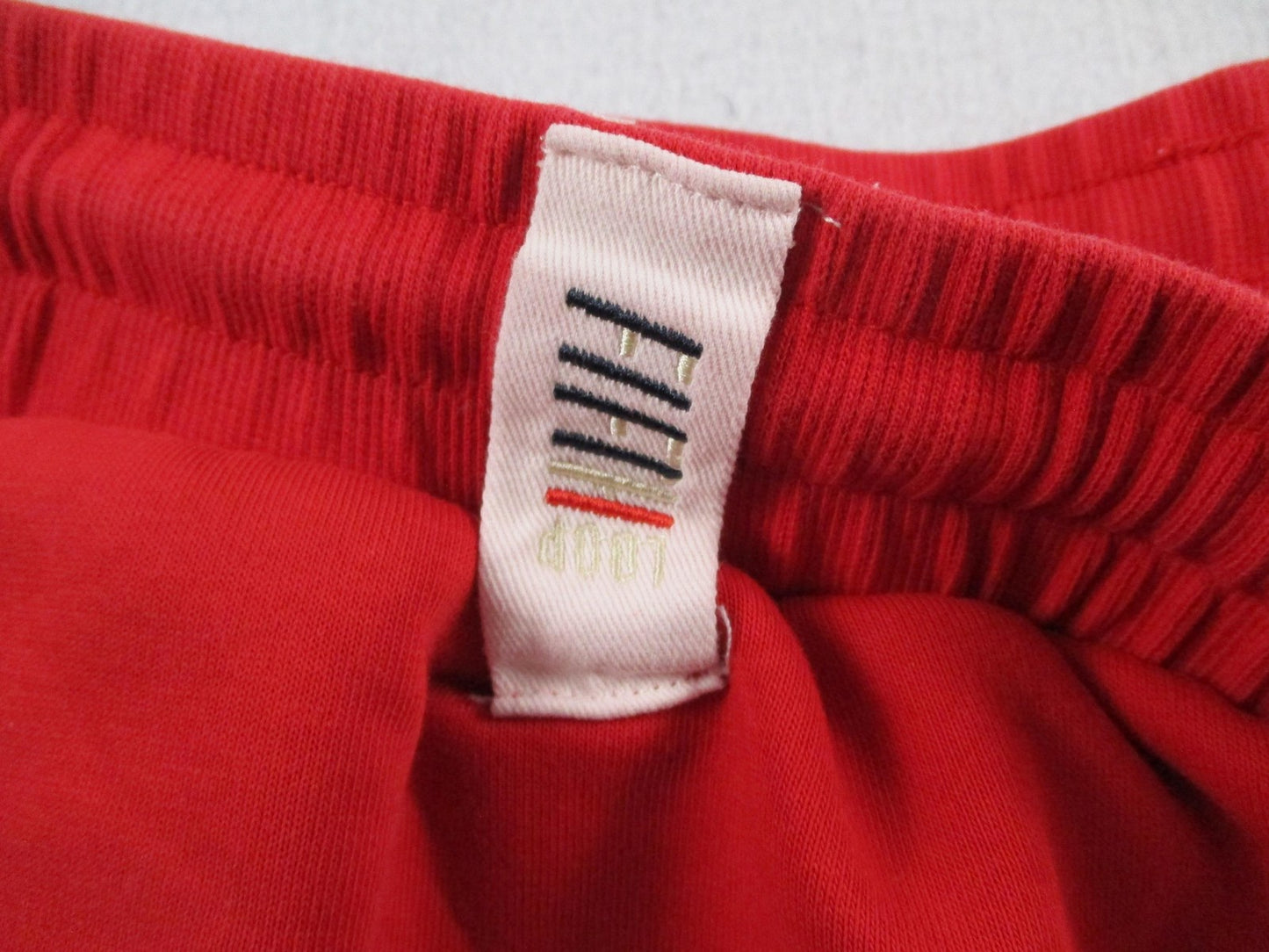 Loop Tracksuit Mens 2XL Red Bitter Sweet Bear Graphic Fleece Hoodie Joggers 169416