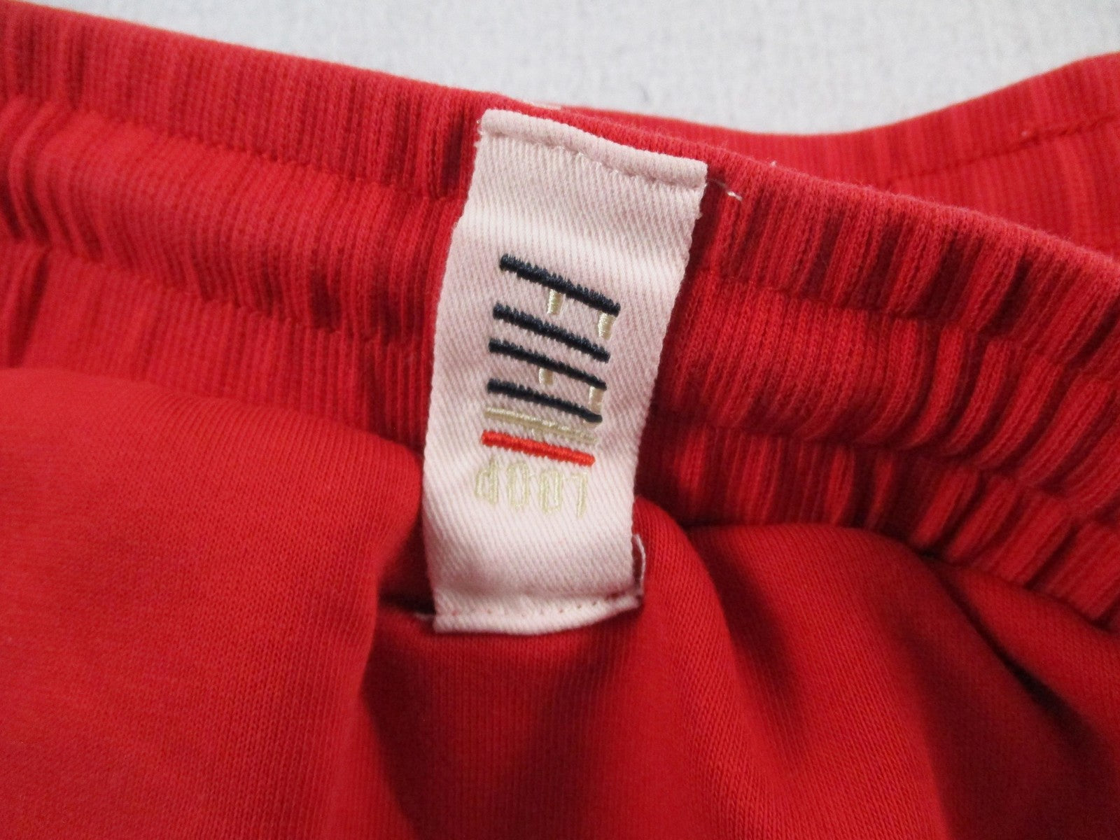 Loop Tracksuit Mens 2XL Red Bitter Sweet Bear Graphic Fleece Hoodie Joggers 169416